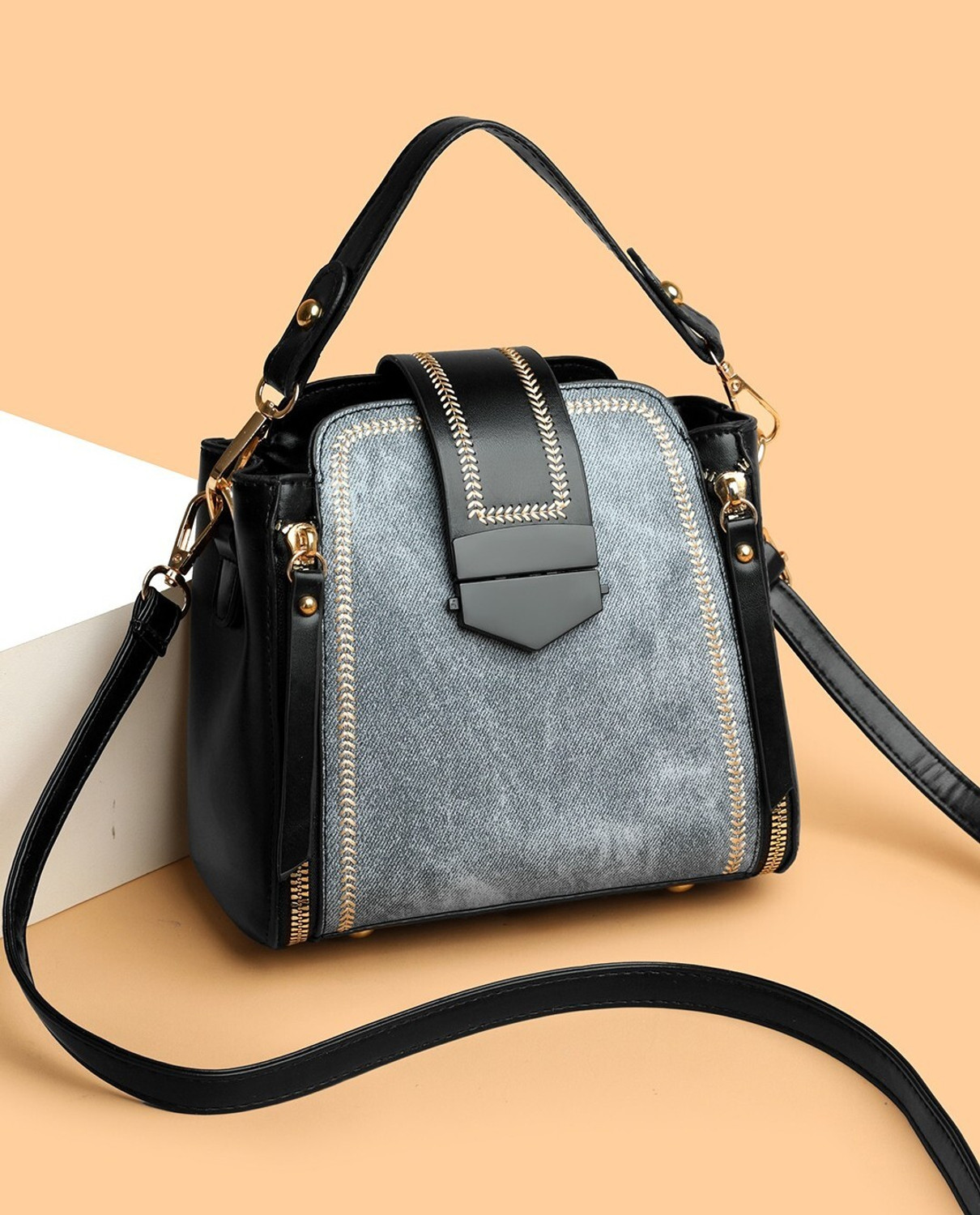 Image of Diva Dale Blue Sling Bag Stylish Trendy Gen-Z Party-Wear Premium