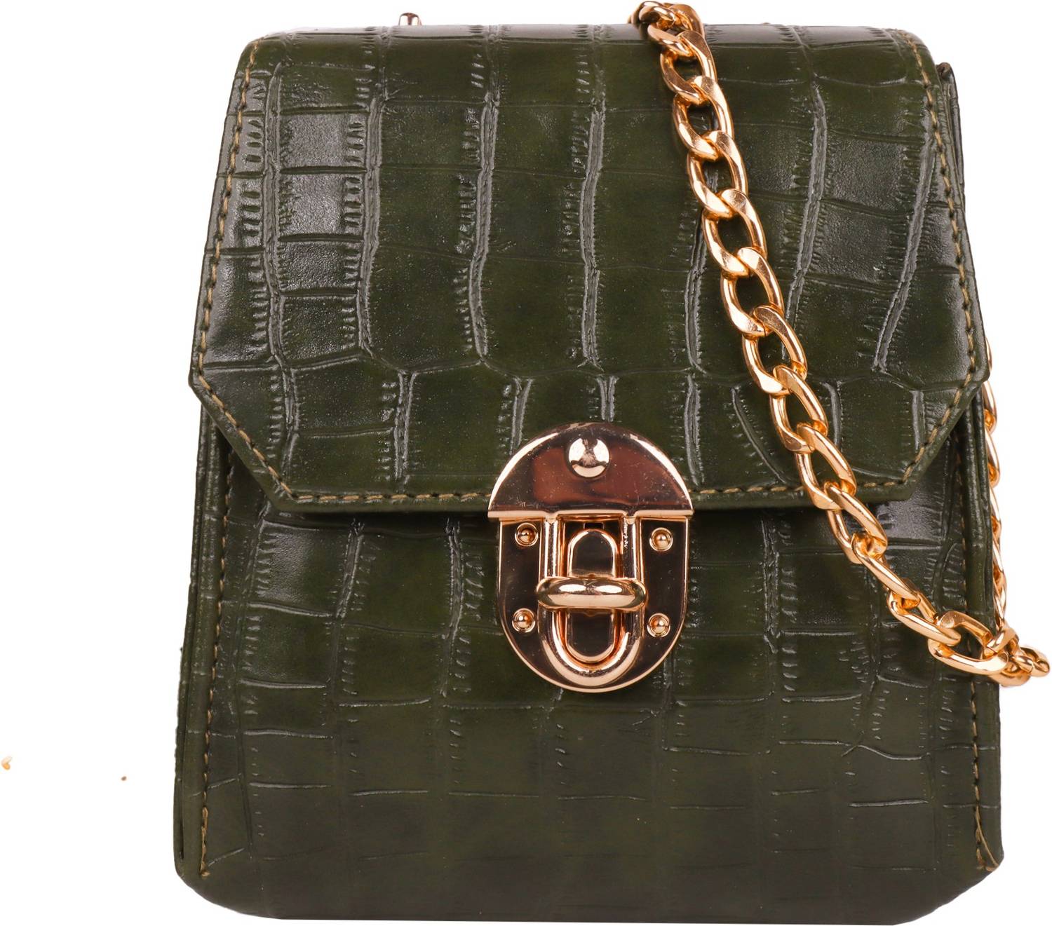 ALIZA Green Sling Bag Elegant Classic SLING BAG for women and girls