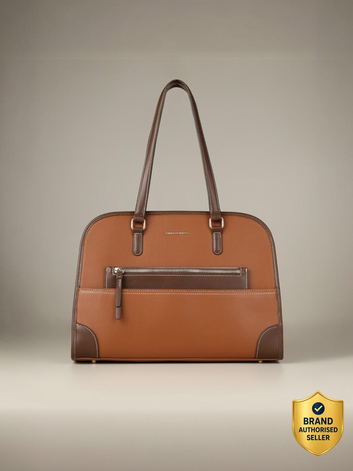 Image of LINO PERROS Tan Tote Avril Jenna
