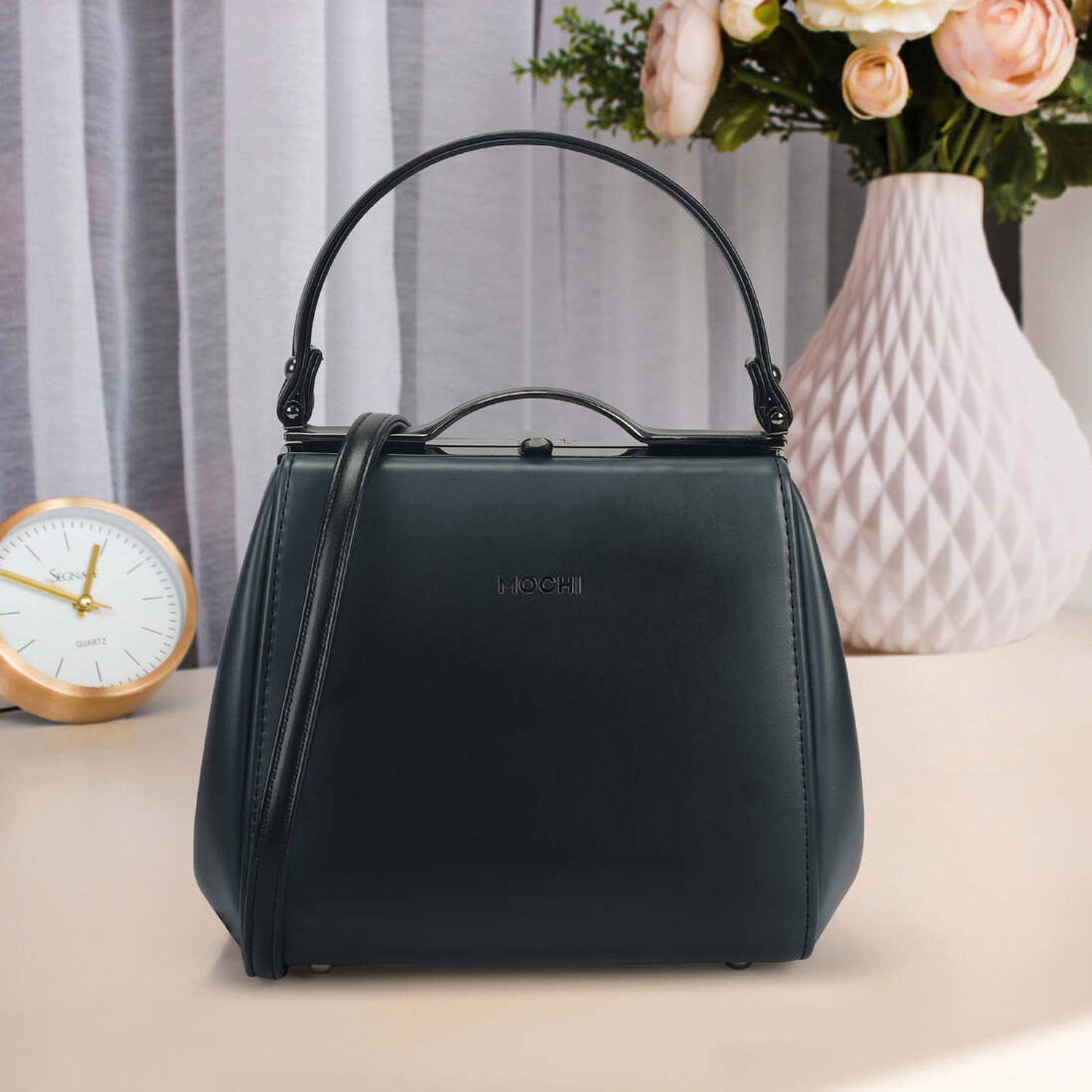 Image of MOCHI Black Sling Bag 66-751