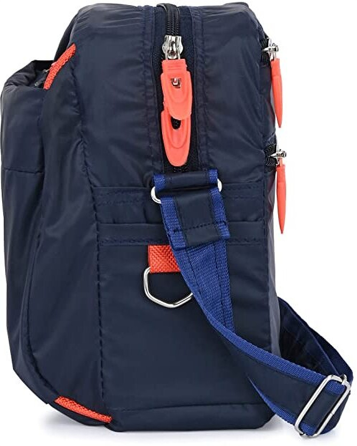 Image of TrueChoice Blue Sling Bag Unisex Messenger: Water-Resistant, Durable, Adjustable Strap