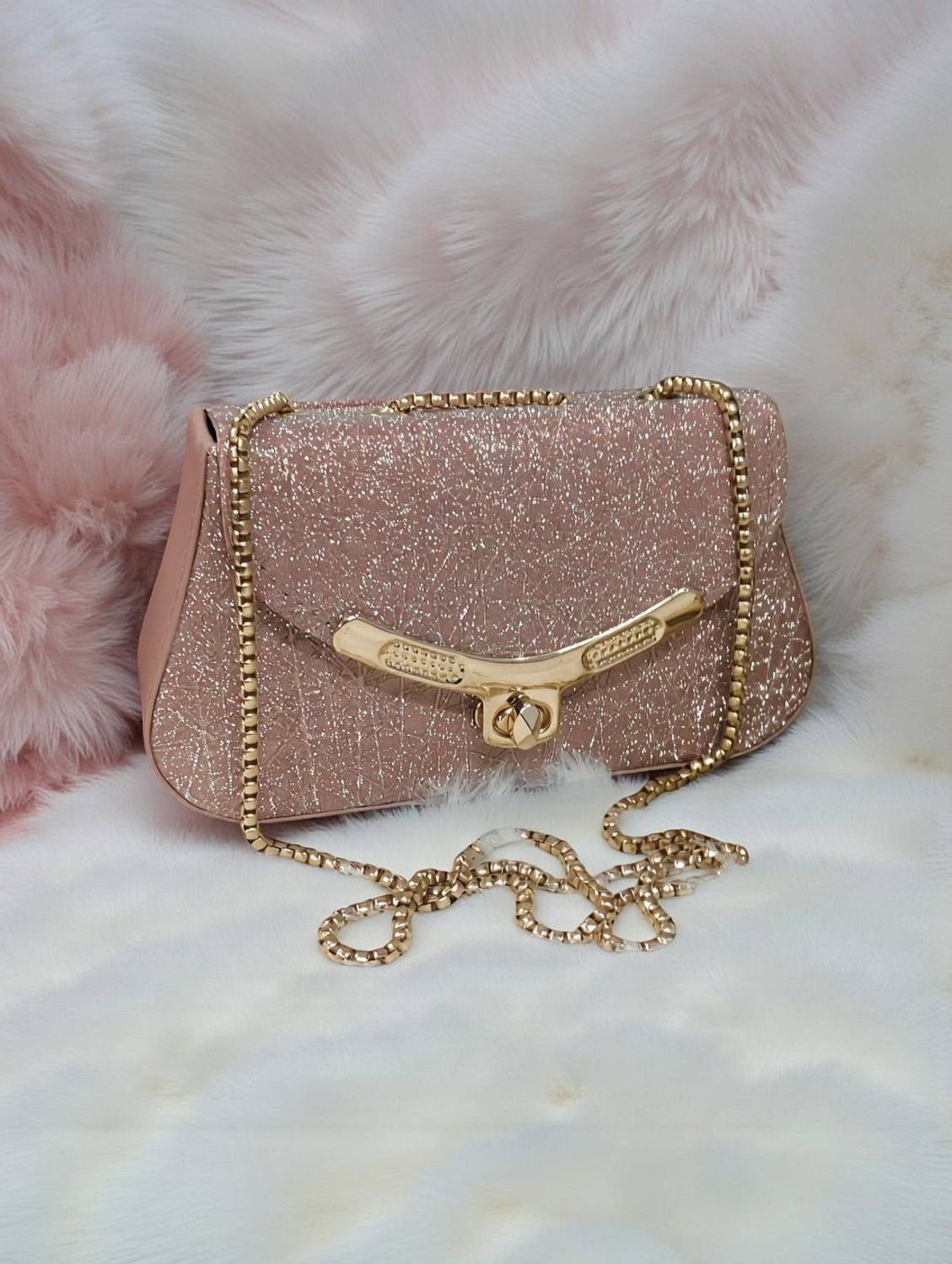 Alzius Beige Sling Bag Celestia Gleam Sling