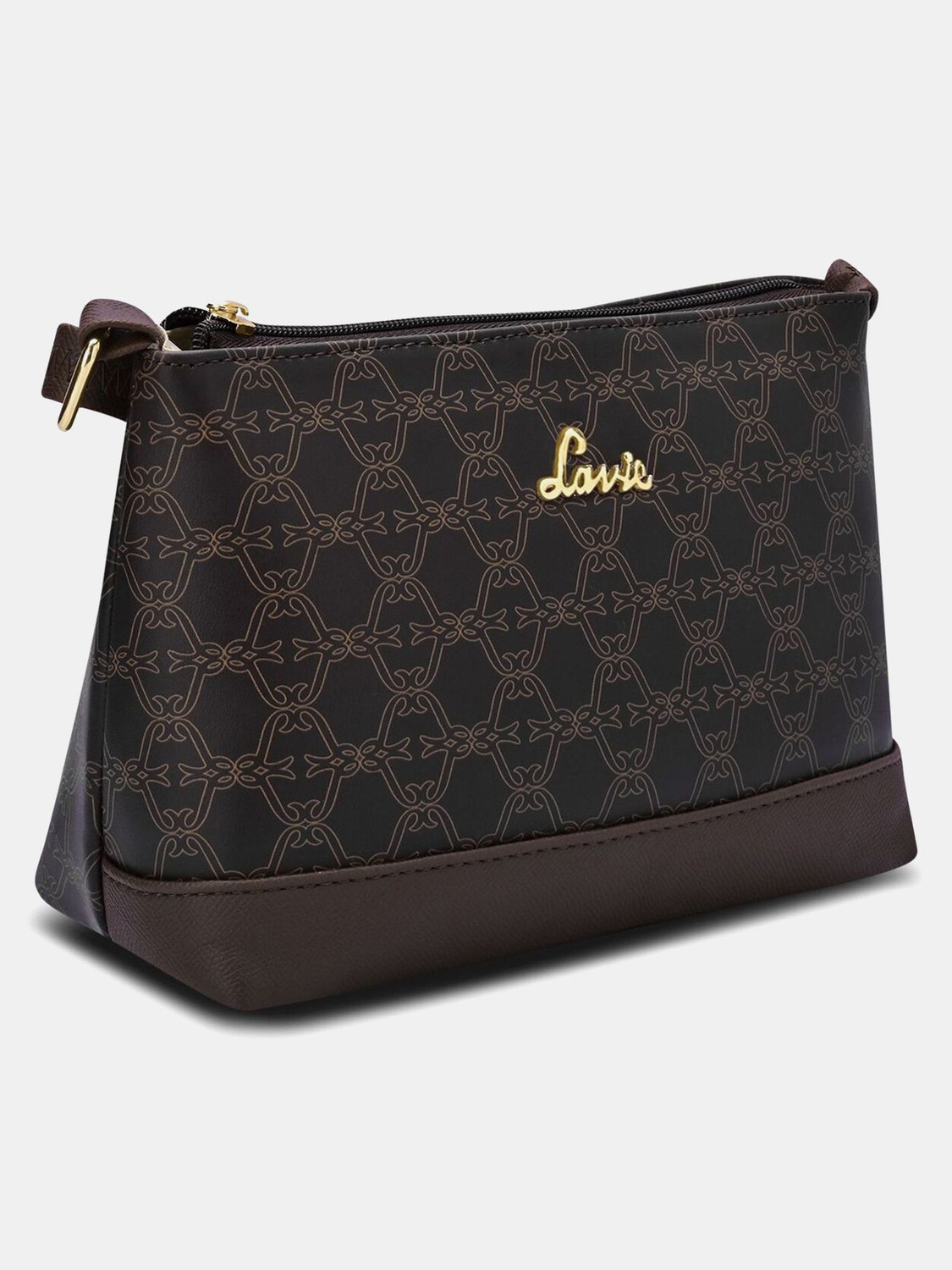 Image of LAVIE Brown Sling Bag Mono Emberlyn Slingbag