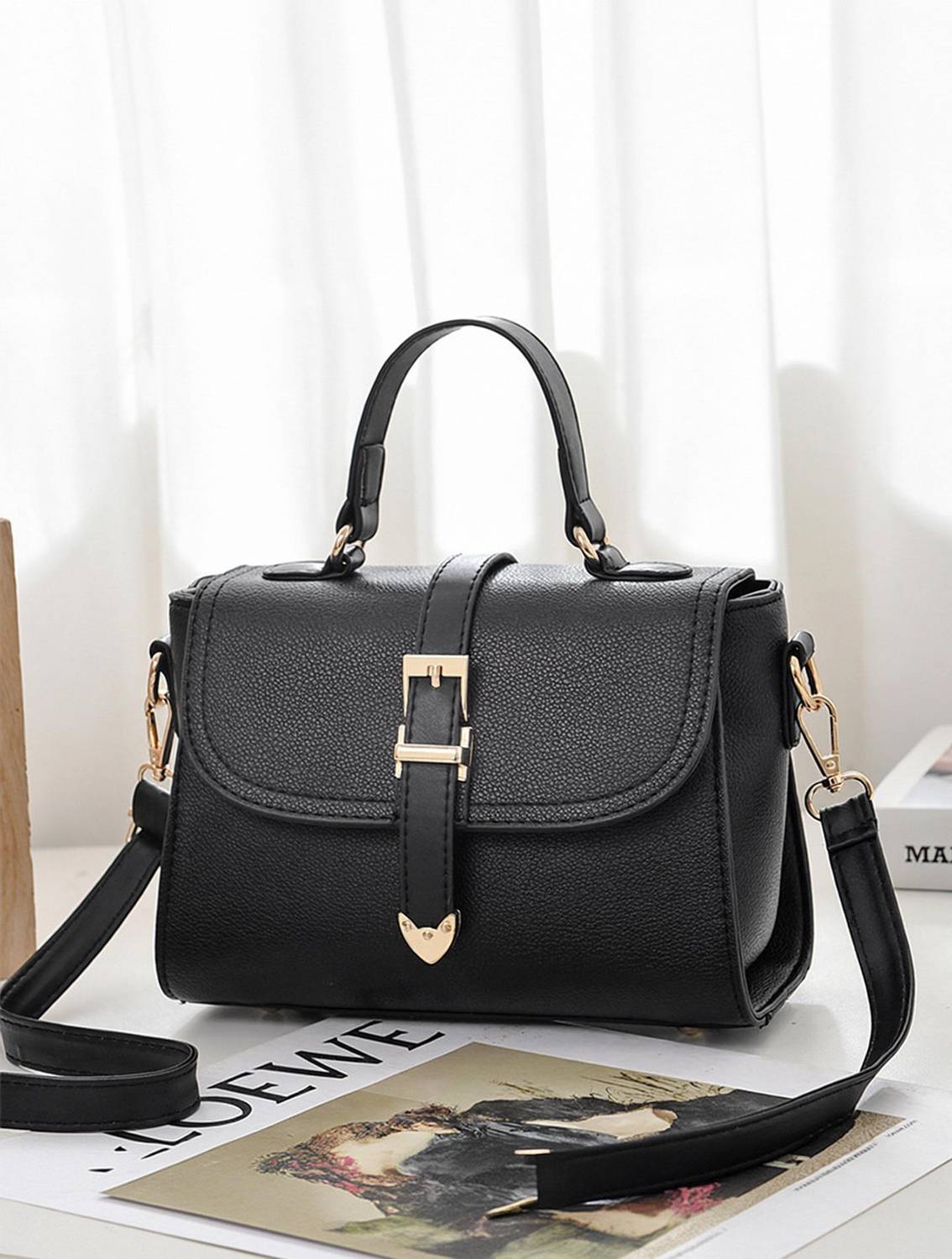 Angeline Black Sling Bag Sling Bag