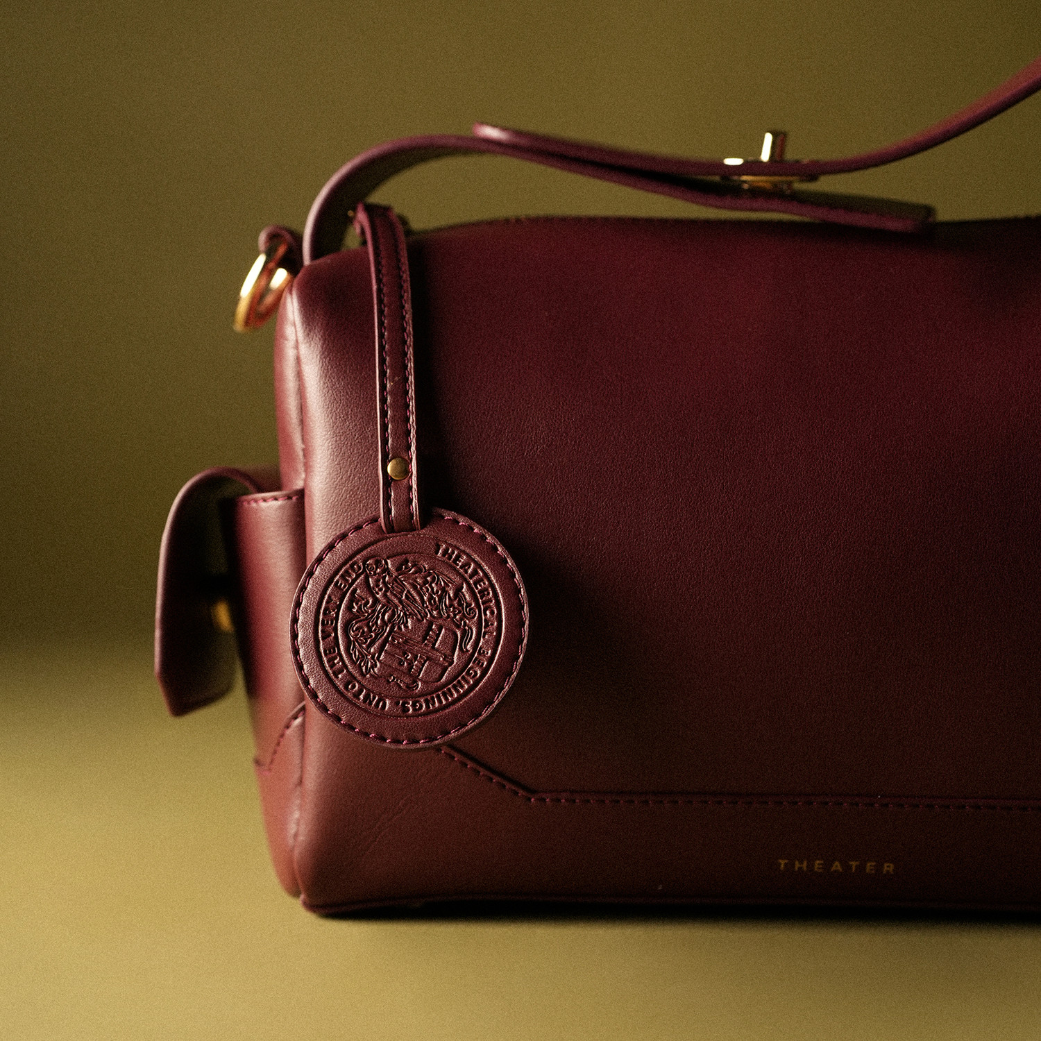 Image of Theater Maroon Sling Bag Bonbon Cherry Women Sling Handbag