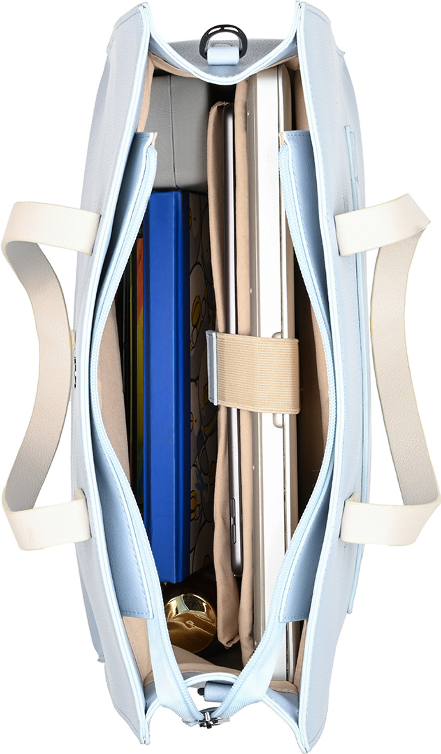 Image of United Colors of Benetton Blue Tote Charlote