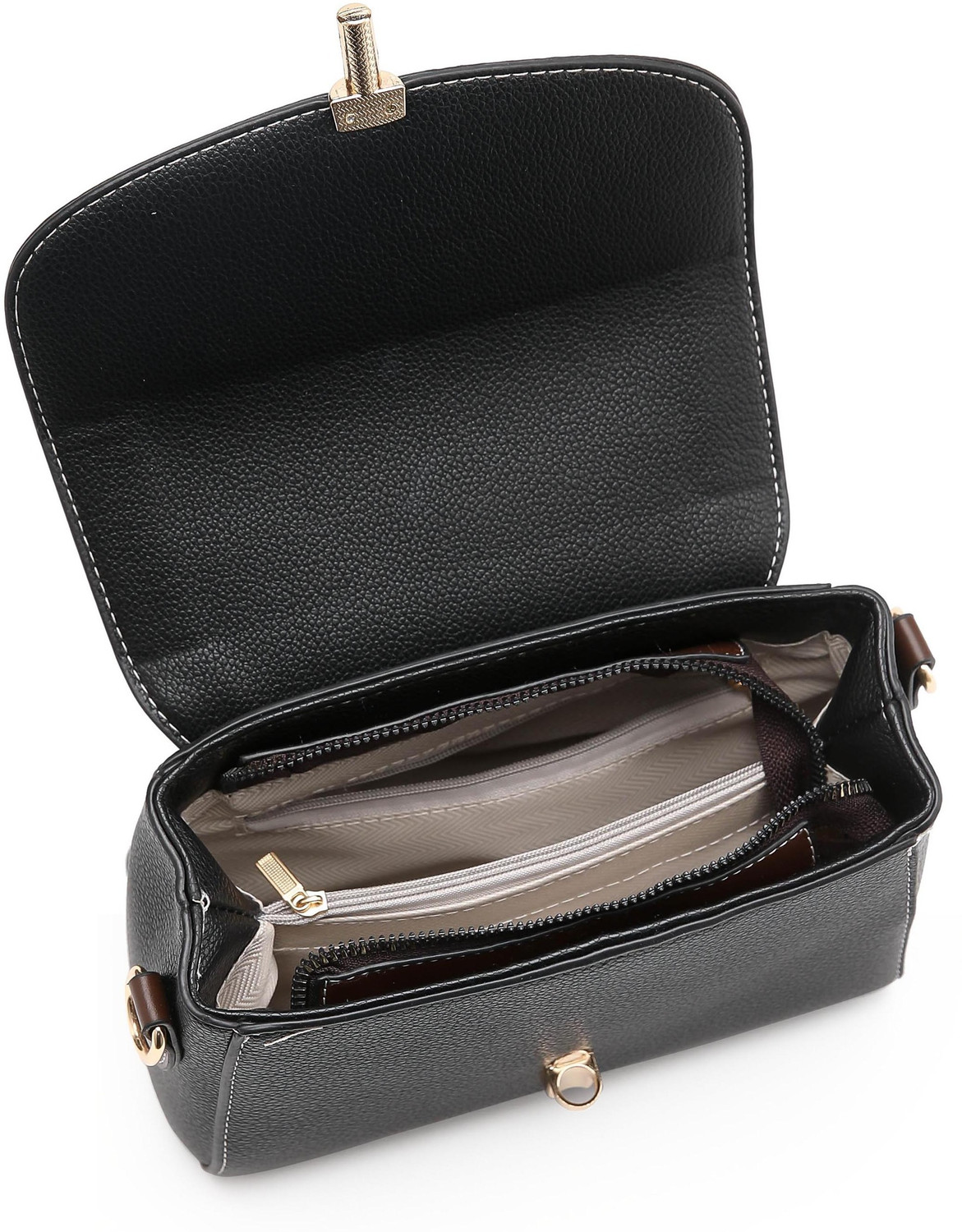 Image of Diva Dale Black Sling Bag Stylish Trendy Premium Party-Wear Casual