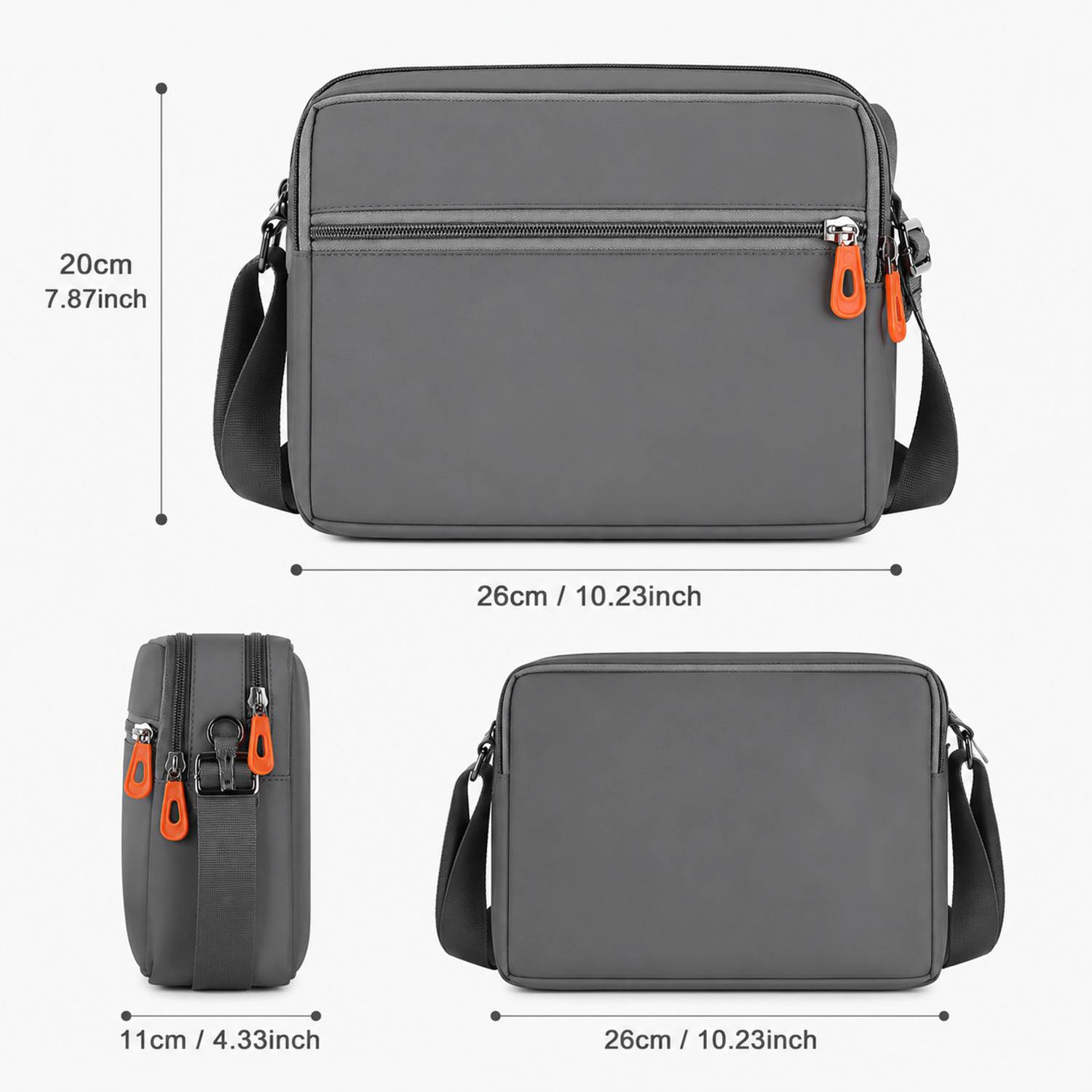 SkyDuck Grey Sling Bag - Image 3