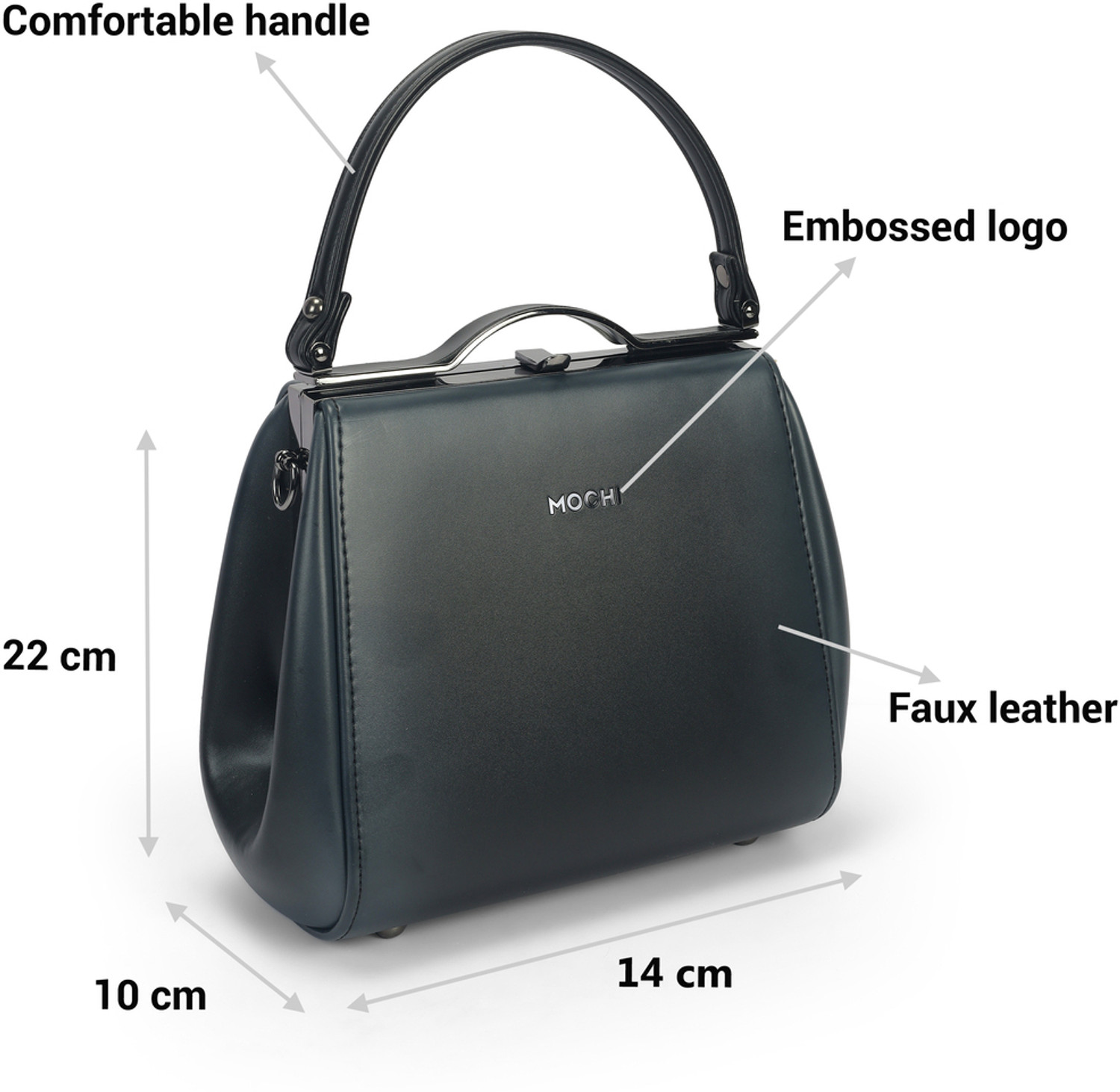 Image of MOCHI Black Sling Bag 66-751