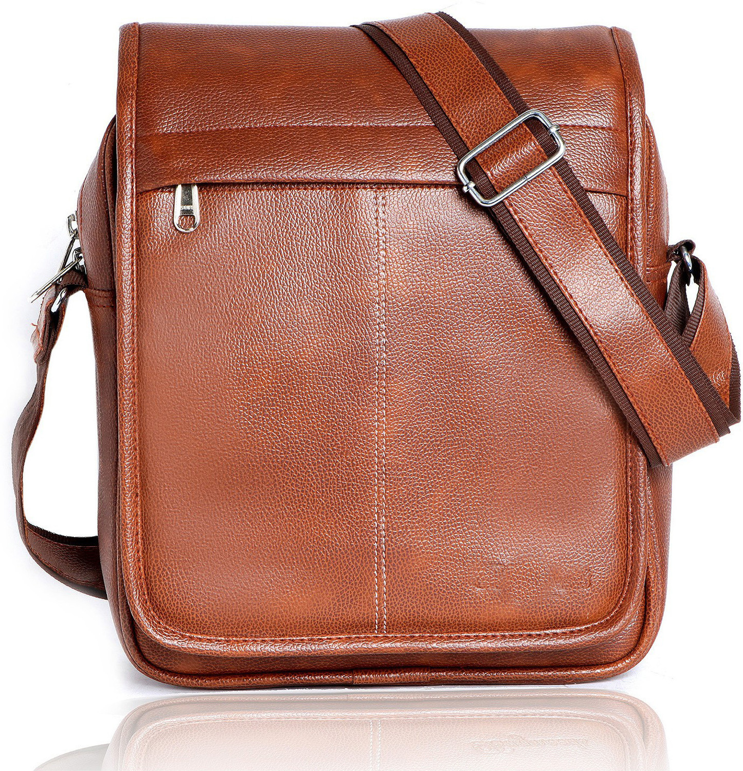 Image of PARAVEL Tan Sling Bag Men Sling Bag-Extra Large