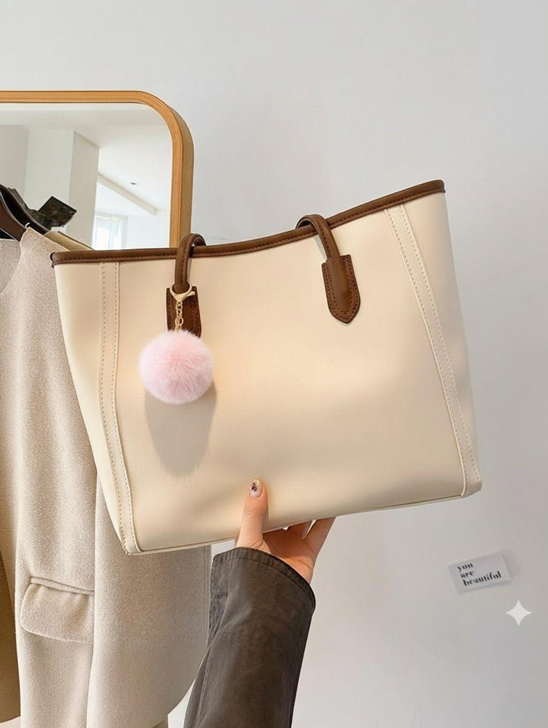 Image of SPRINGLY Tan Messenger Bag stylish Shopper Handbag for Women - Elegant & beautiful Trendy handbag for Girls