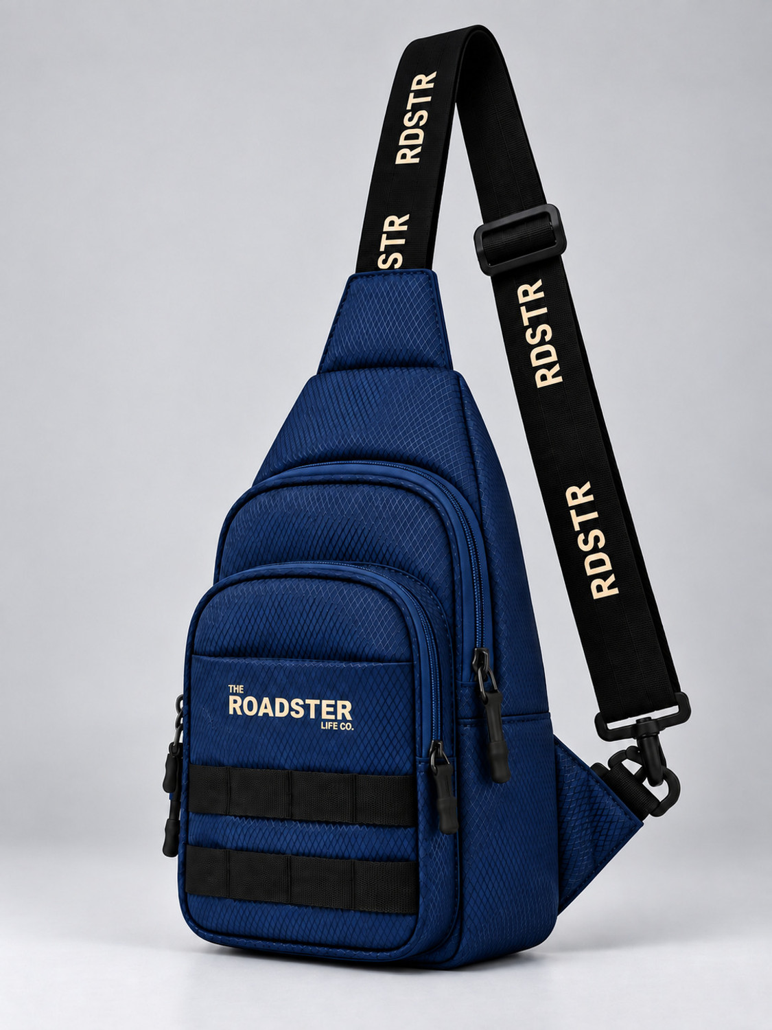Image of Roadster Blue Sling Bag Unisex Shoulder crossbody bag