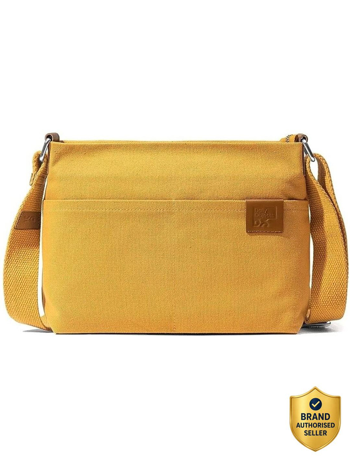 Image of DailyObjects Yellow Shoulder Bag All Mustard Sunday