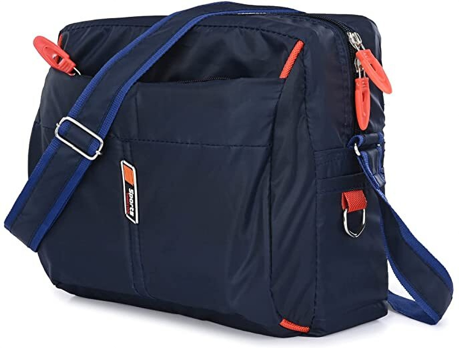 Image of TrueChoice Blue Sling Bag Unisex Messenger: Water-Resistant, Durable, Adjustable Strap
