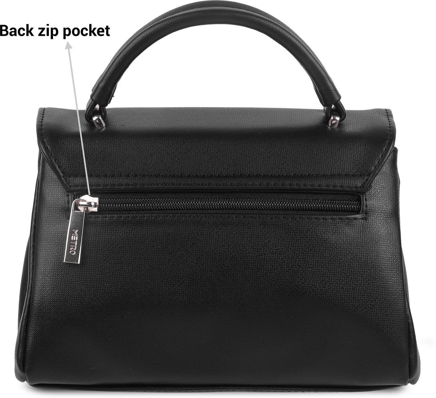 Image of METRO Black Sling Bag 230-28