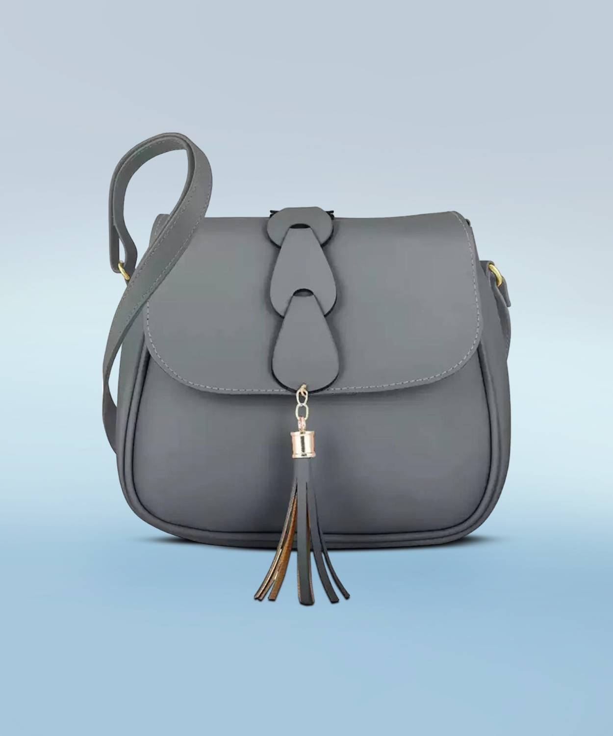 BeijoBolsa Grey Sling Bag Women's & Girls' Sling Bag/Cross Body Bag