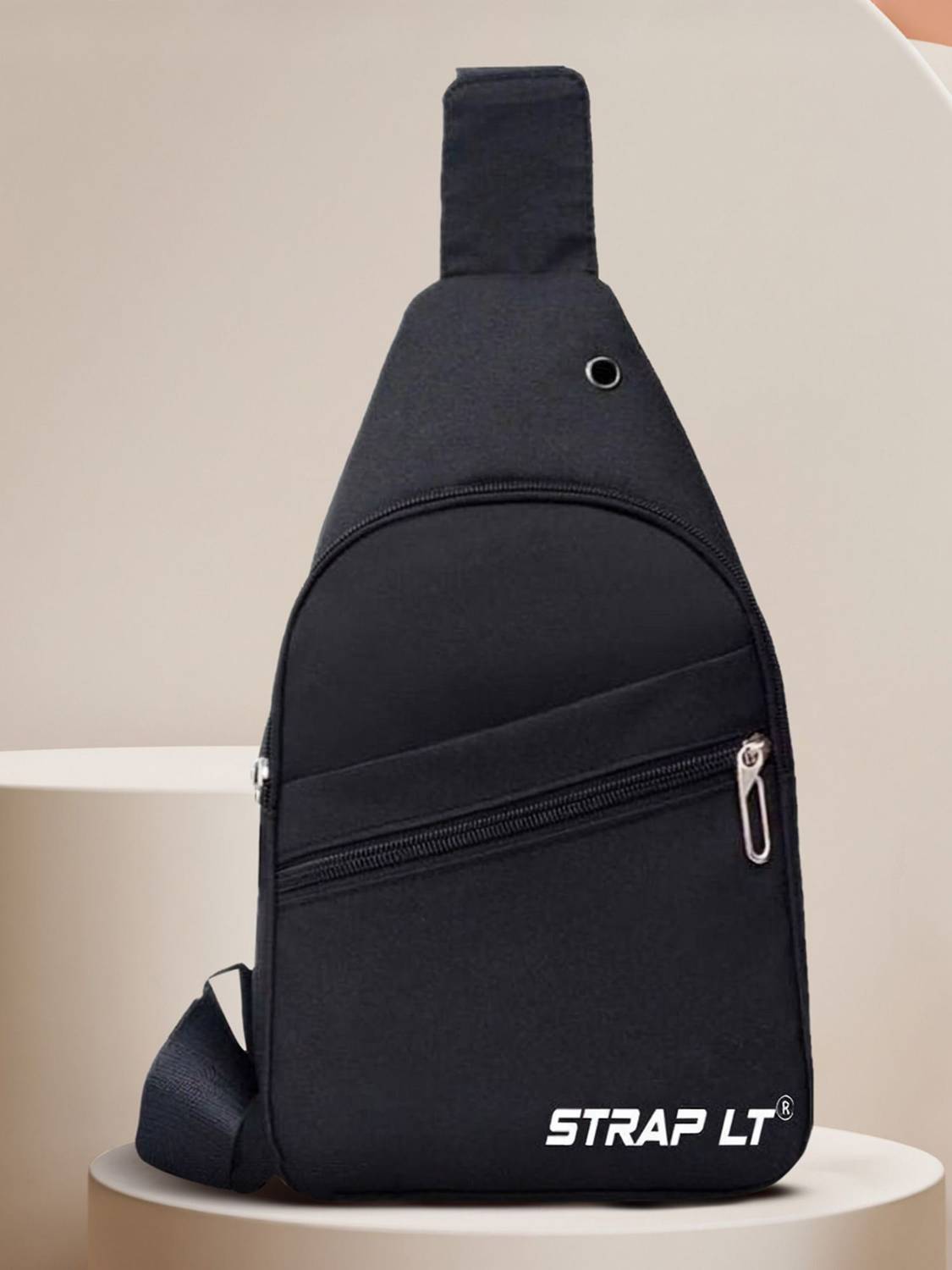 Straplt Black Sling Bag - Image 1