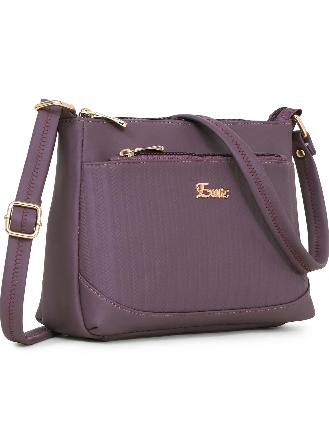 Image of Exotic Purple Sling Bag Pop colour Sling bag