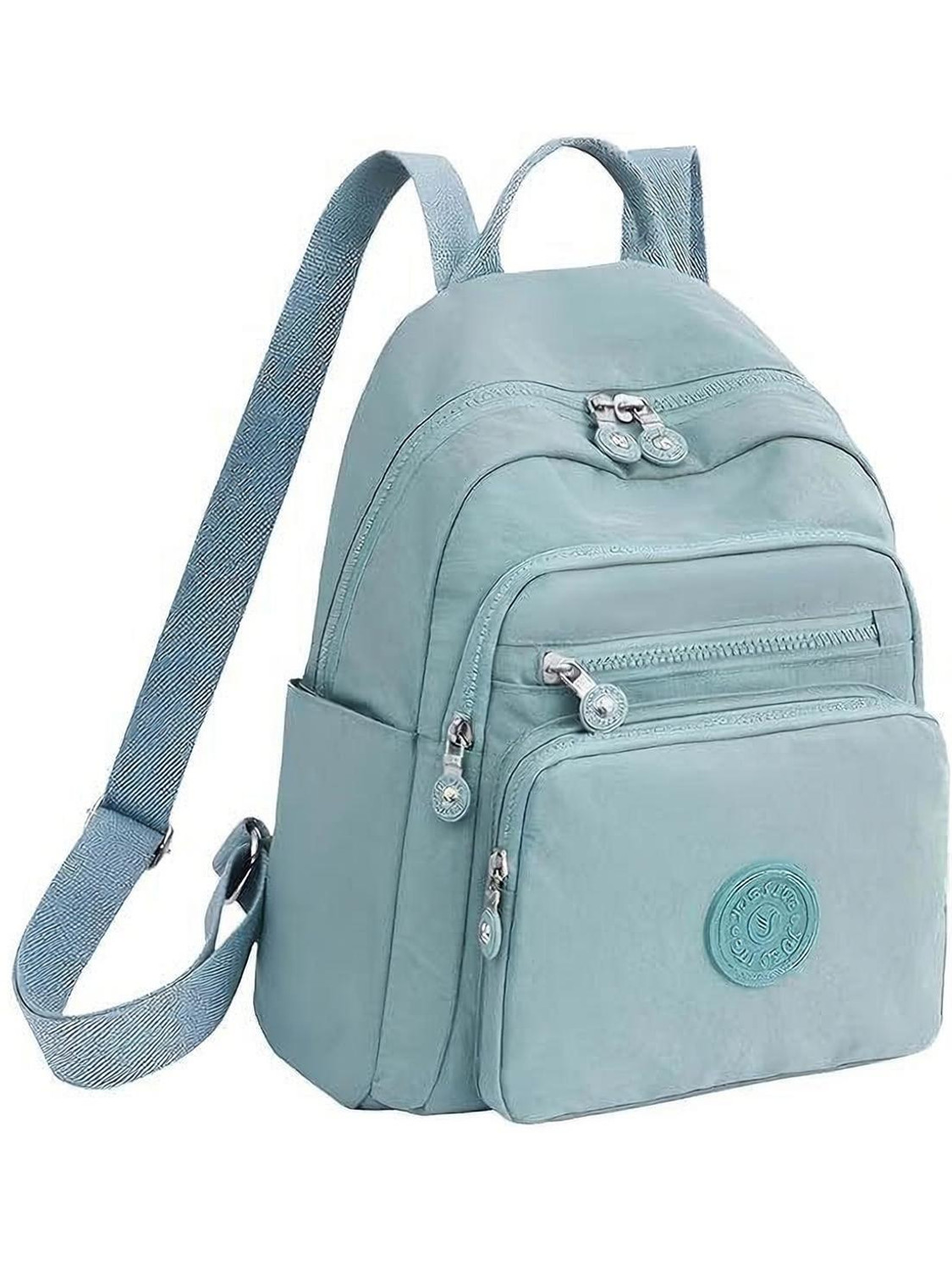 Image of TS WITH TECHSUN Blue Shoulder Bag Women backpack Bag Travel Casual Fashion Mini Bag Stylish Simple Modern Bag