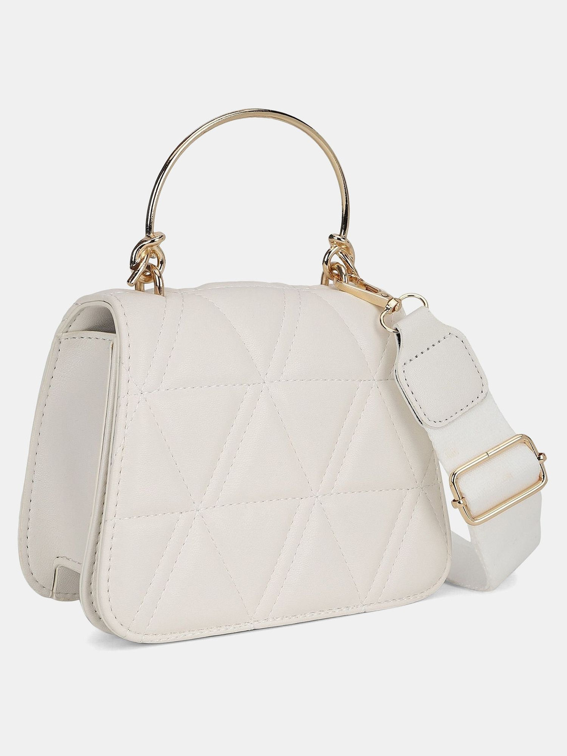 Image of Fastrack White Sling Bag Plain