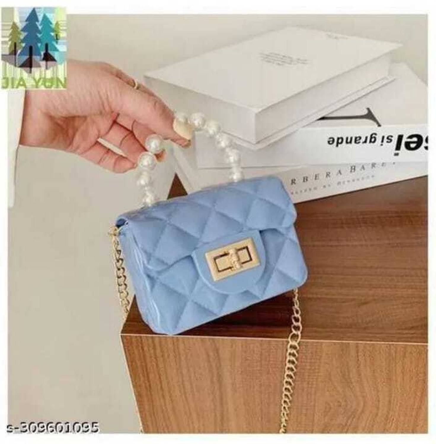 CARRY CARAT Blue Sling Bag purse44