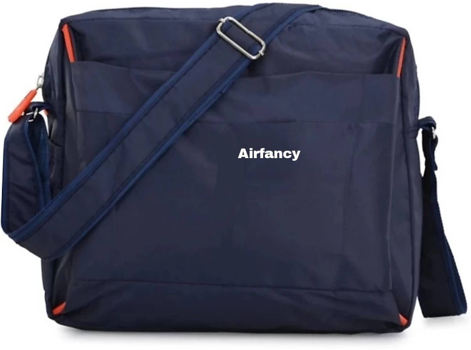 Airfancy Blue Shoulder Bag Sling bag Cross Body Travel Office Messenger one Side Bag With Adjustable Strap