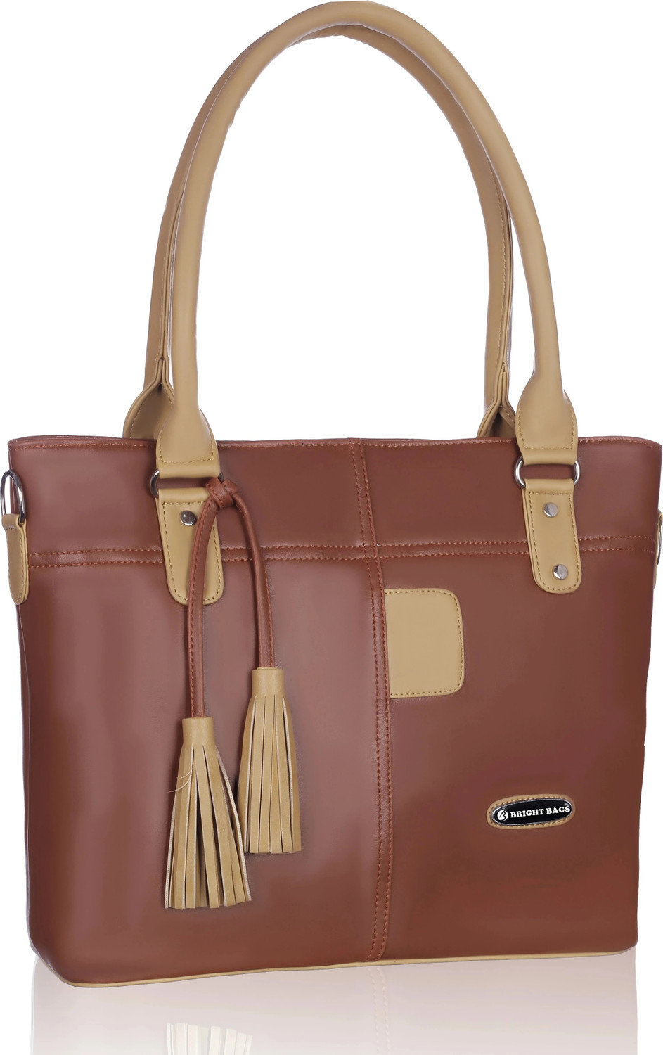 Image of Bright Bags Brown Hand-held Bag Casual Girl's Western