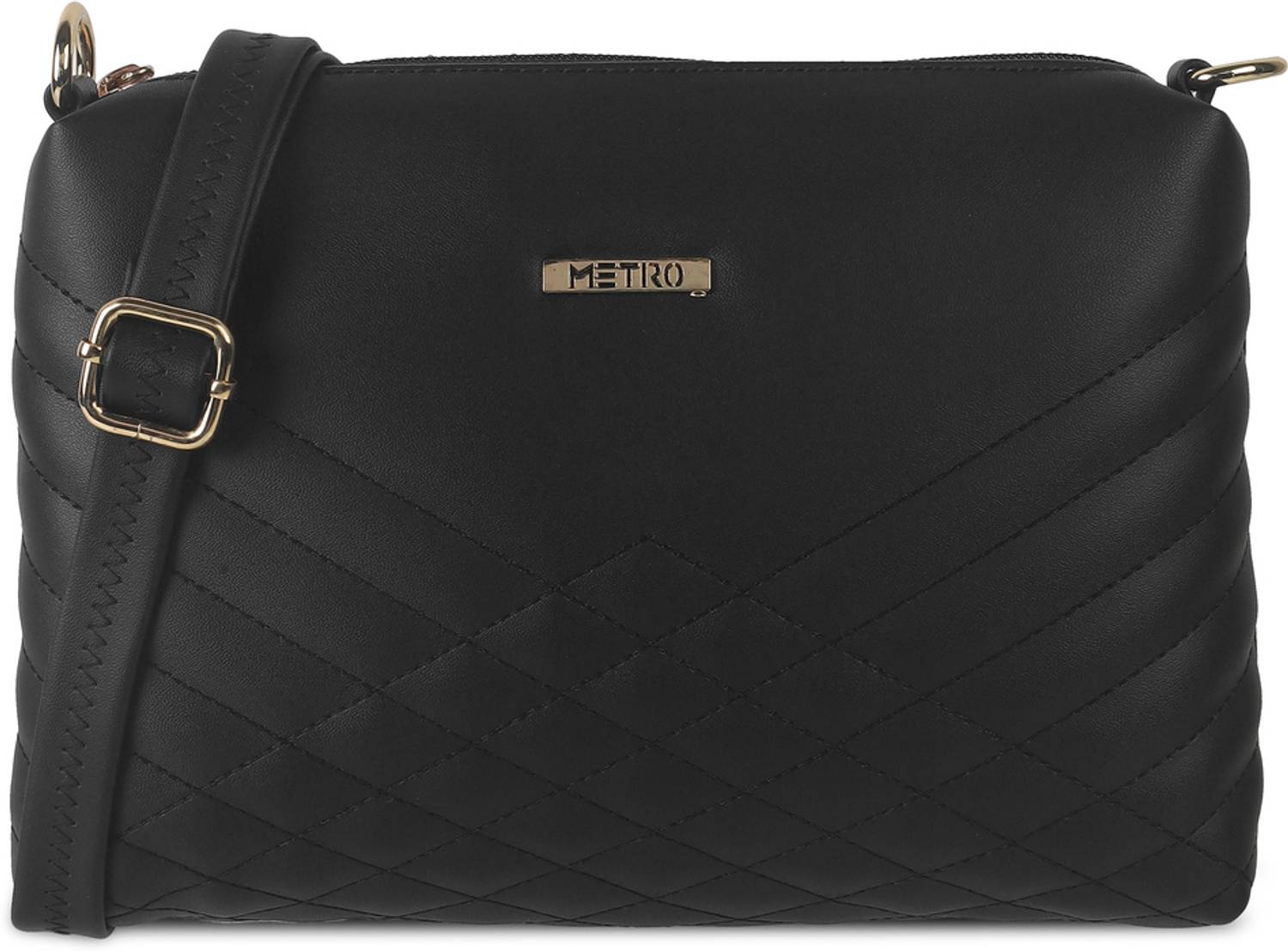 METRO Black Sling Bag 66-7352 - Image 2