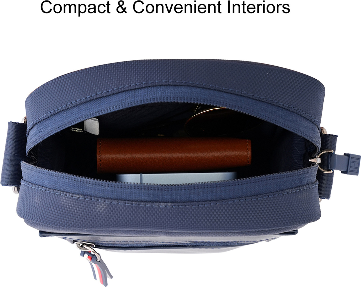 Image of TOMMY HILFIGER Blue Sling Bag Pittsburg