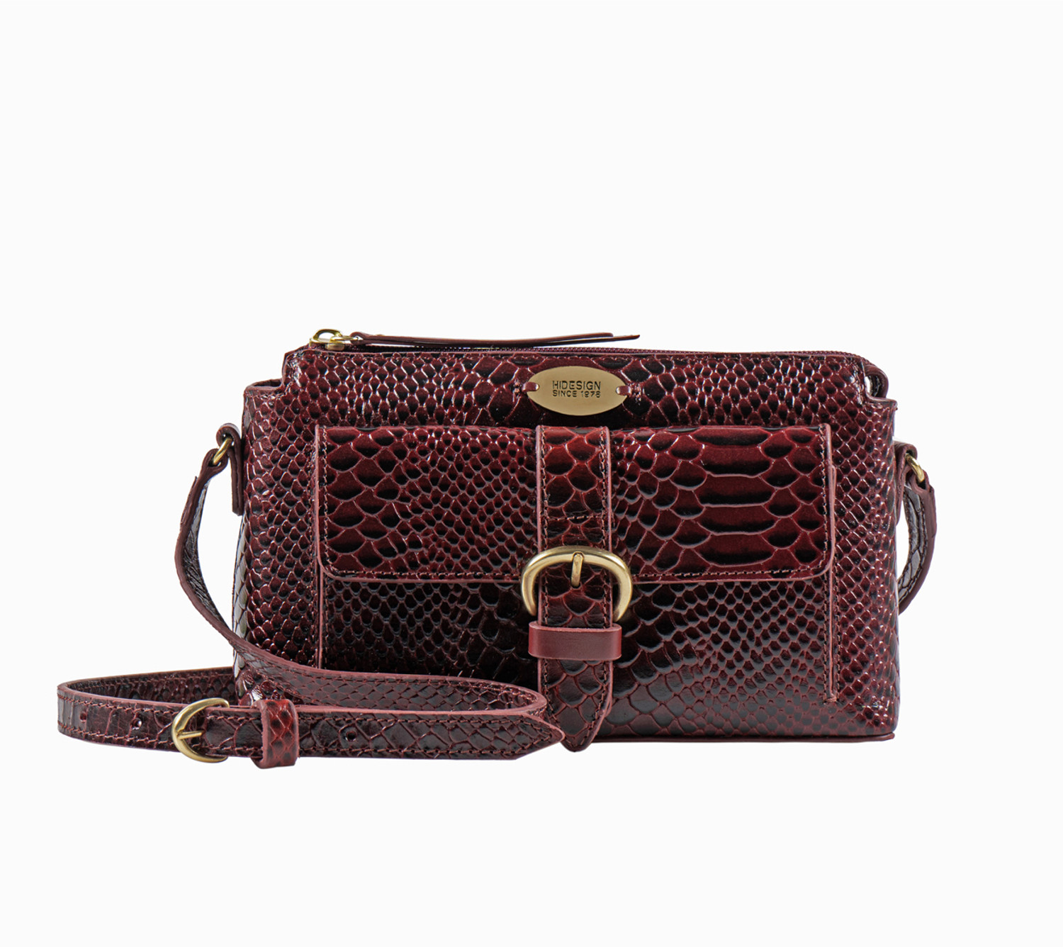 Image of HIDESIGN Red Sling Bag SINCLAIR