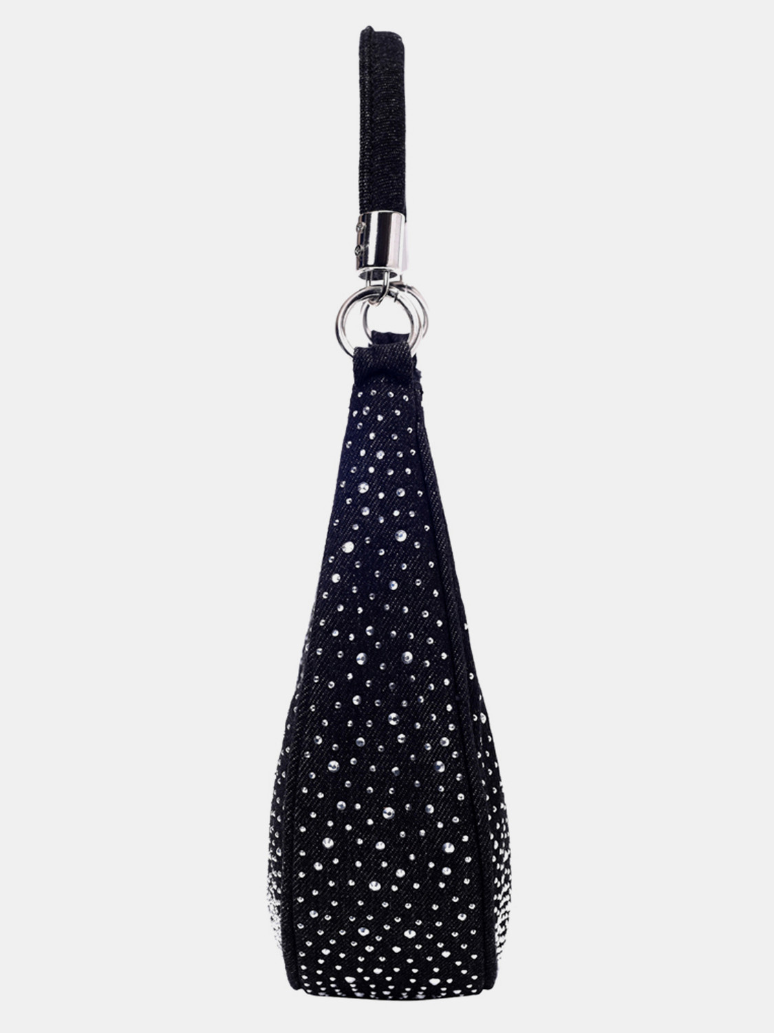 Image of LINO PERROS Black Shoulder Bag Moonchild Shoulder Bag