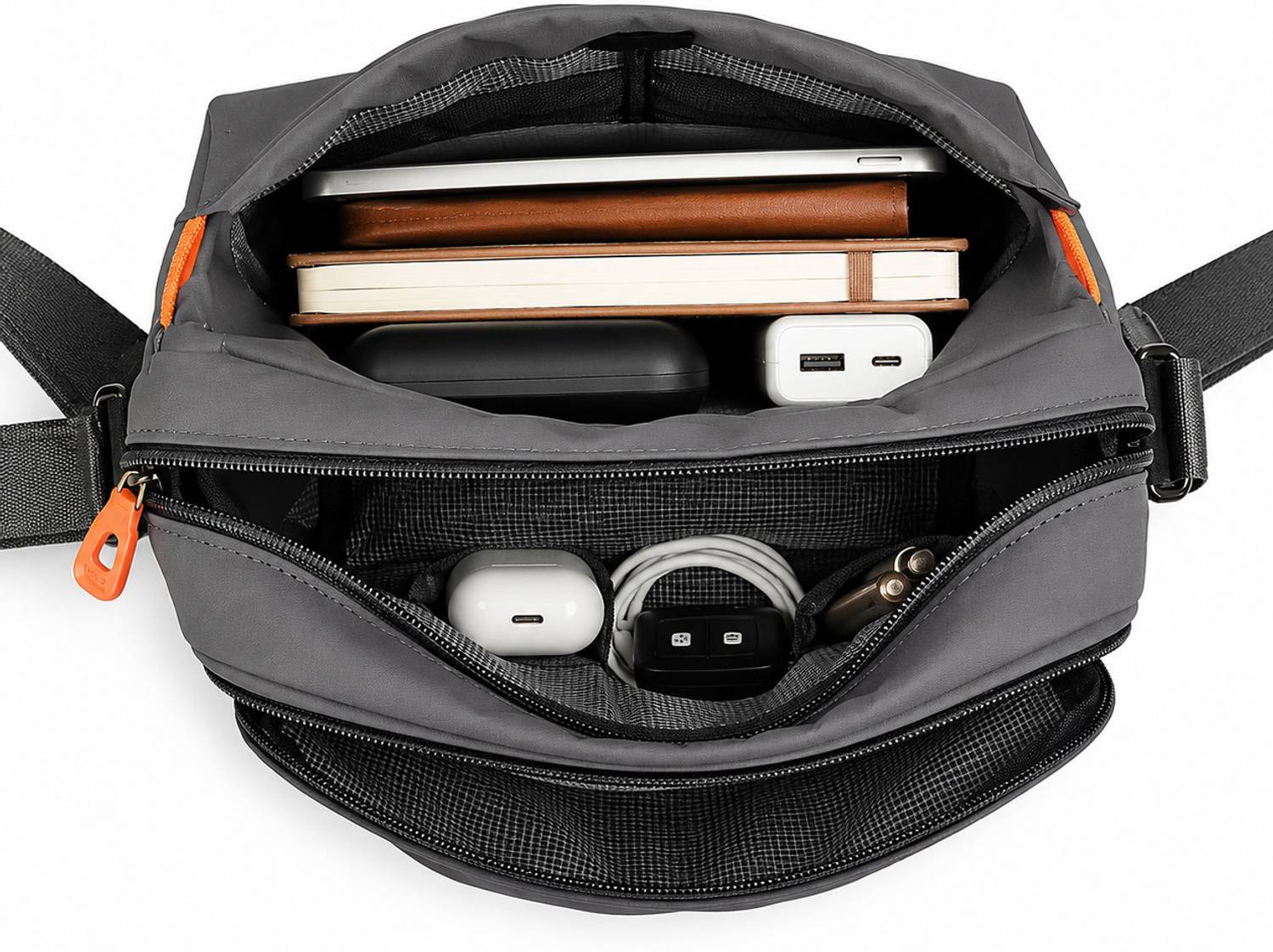 SkyDuck Grey Sling Bag - Image 4