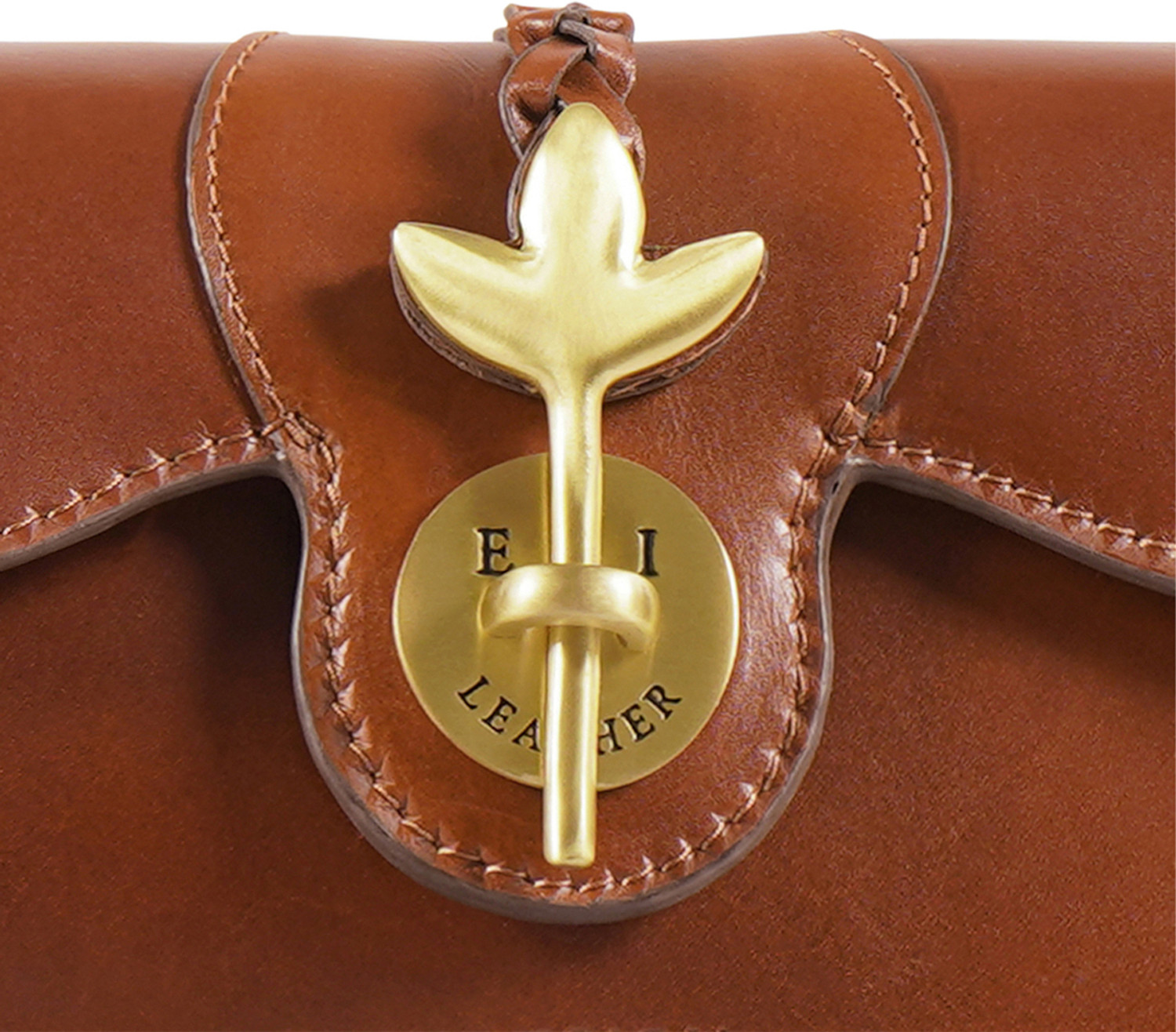 Image of HIDESIGN Tan Women Sling Bag Clover 01