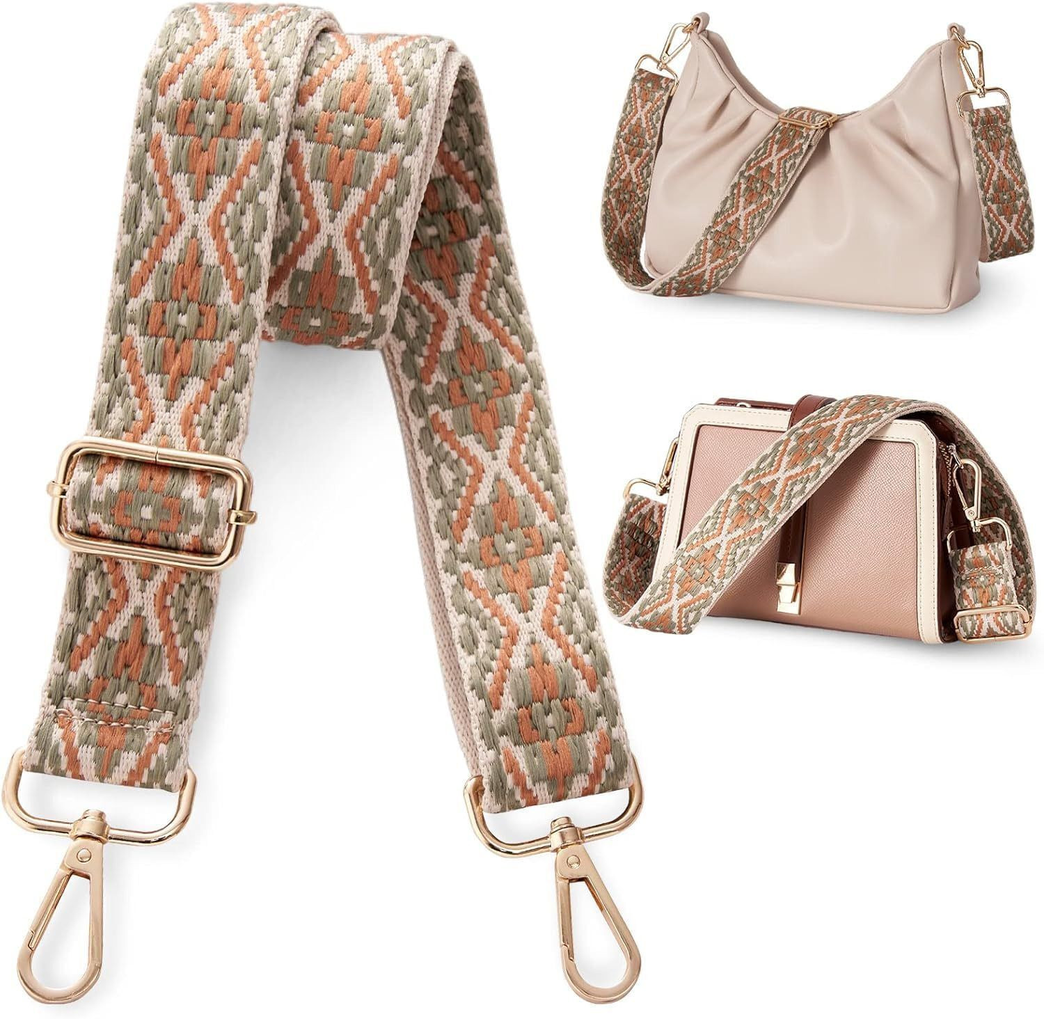 Image of BUYBEAT Multicolor Sling Bag Adjustable Crossbody Bag Strap for Girls Handbags