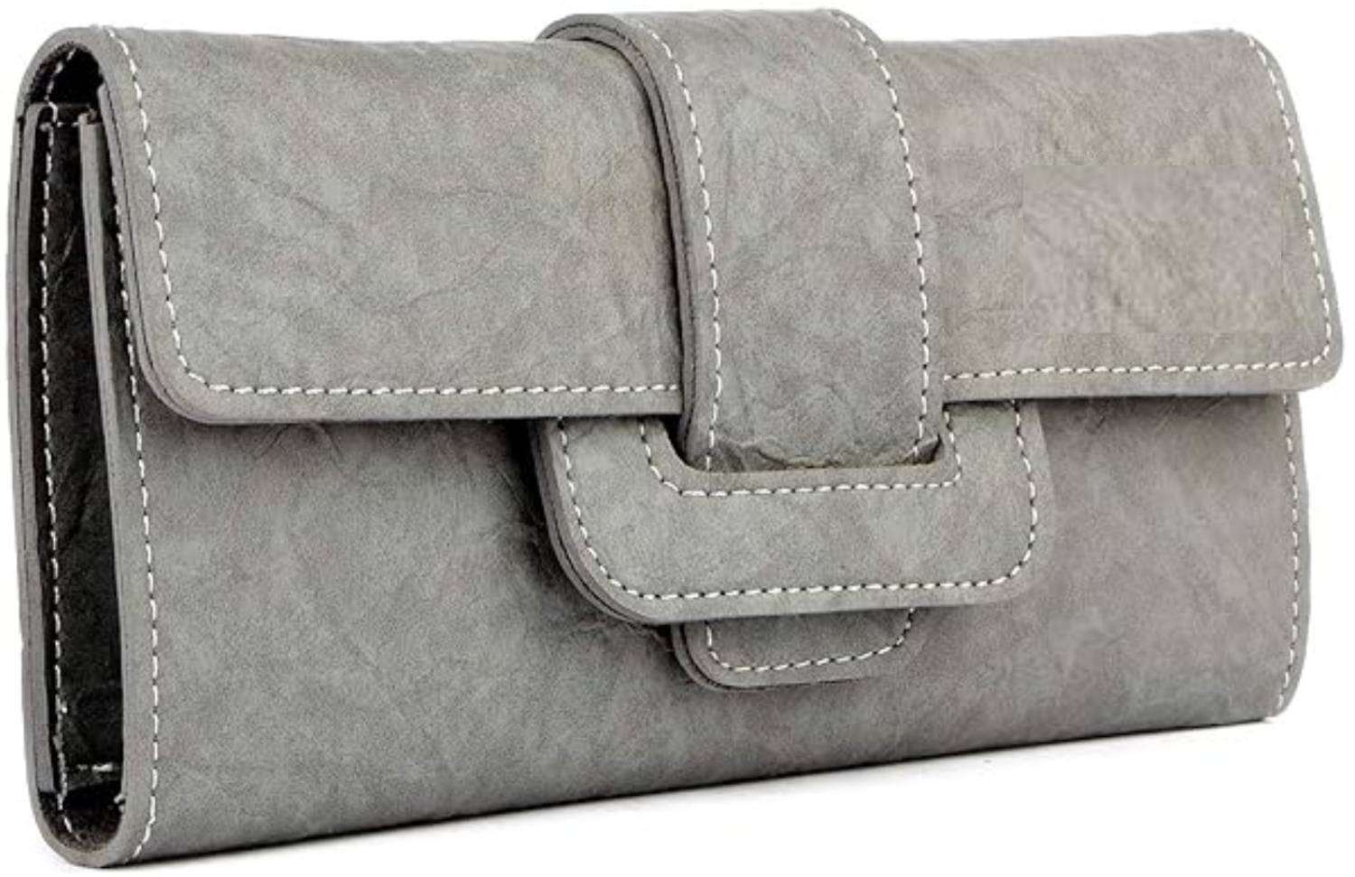 Abbana Casual, Formal, Party Grey Clutch