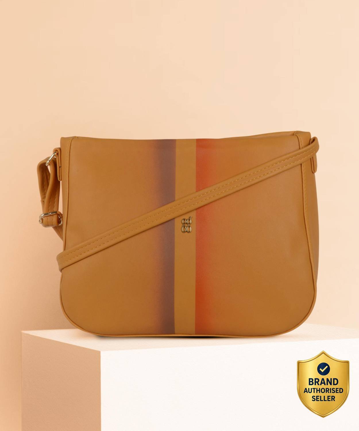 Baggit Yellow Sling Bag LXE RAVY 3T5 E ASHLYN CHROME YELLOW (YELLOW) M1