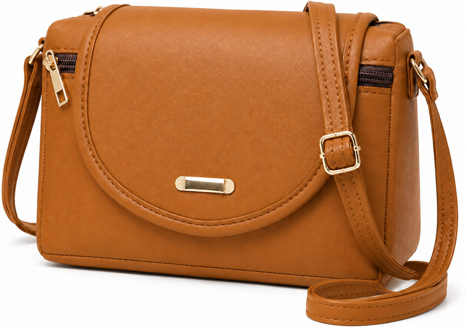 Image of VIDDHI ENTERPRISE Brown Women Sling Bag CLASSIC WOMEN'S SLING BAG