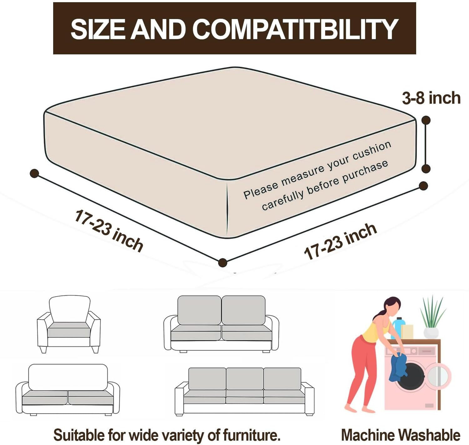 Image of igi Polyester 3+1+1 Seater Sofa Printed Cover