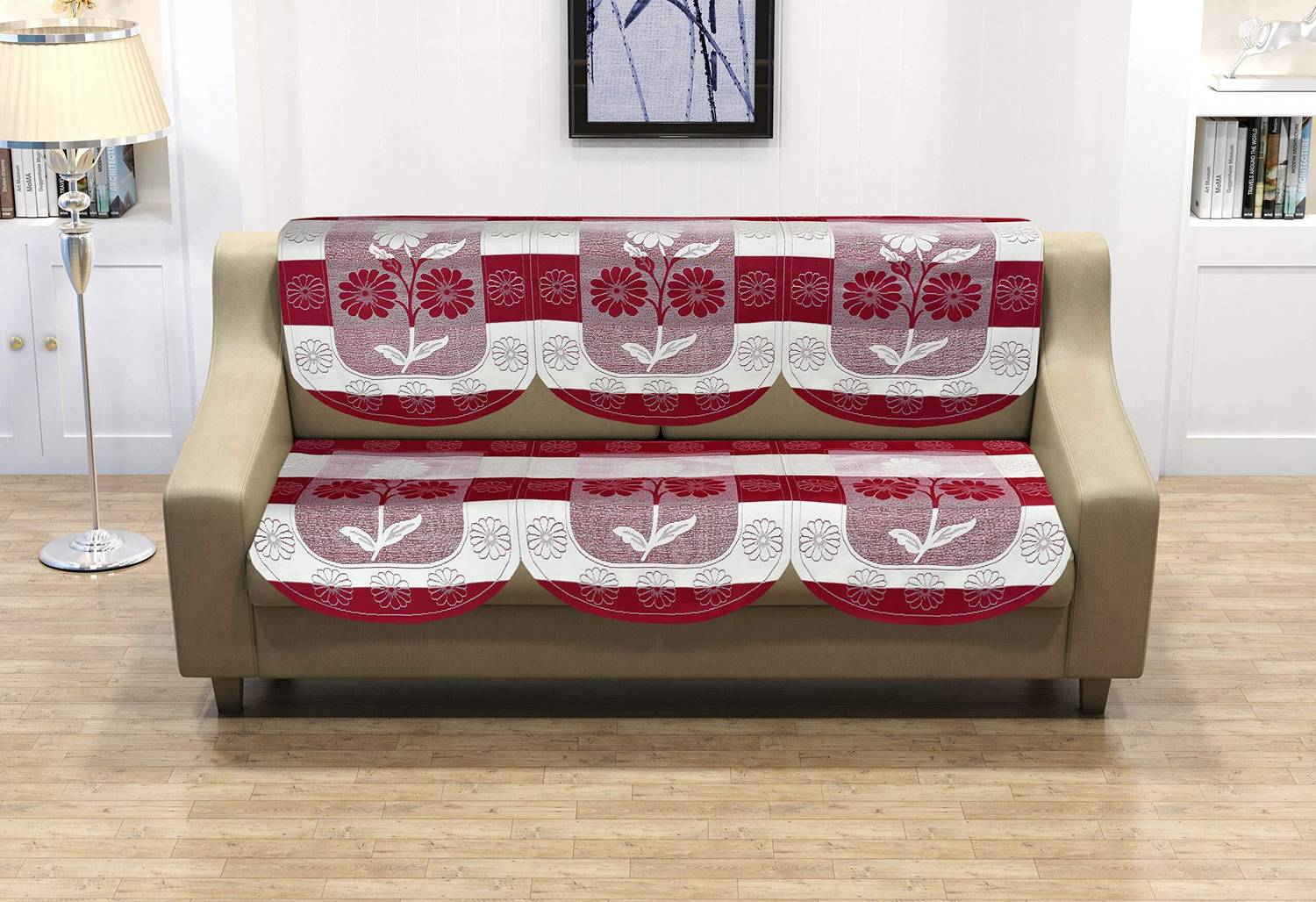 Bigger fish Polycotton 3 Seater Sofa Floral Cover