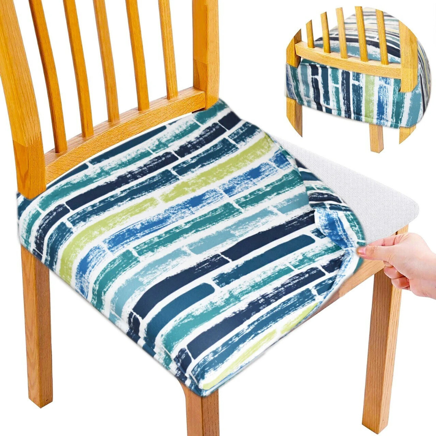 Image of ohello Polycotton 4 Seater Chair Printed Cover