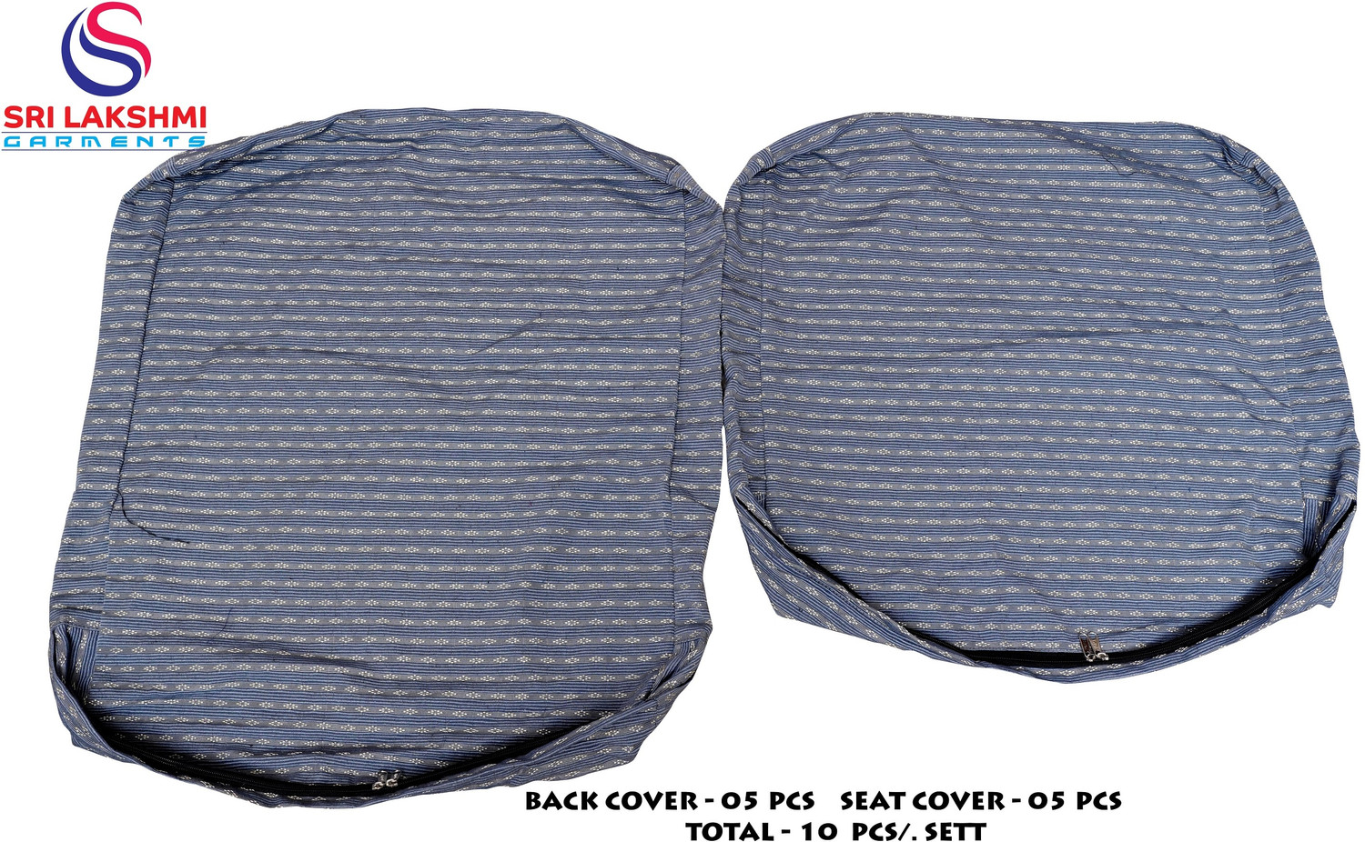 Image of SREE LAKSHMI GARMENTS Polycotton 10 Seater Sofa Geometric Cover