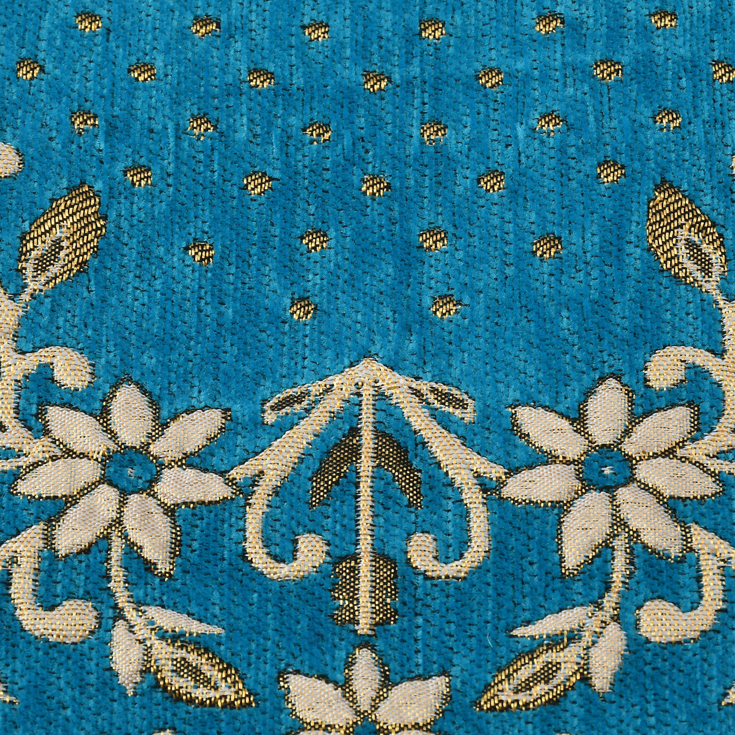 Image of Furnishing Hut Chenille 1 Seater Sofa Floral Cover
