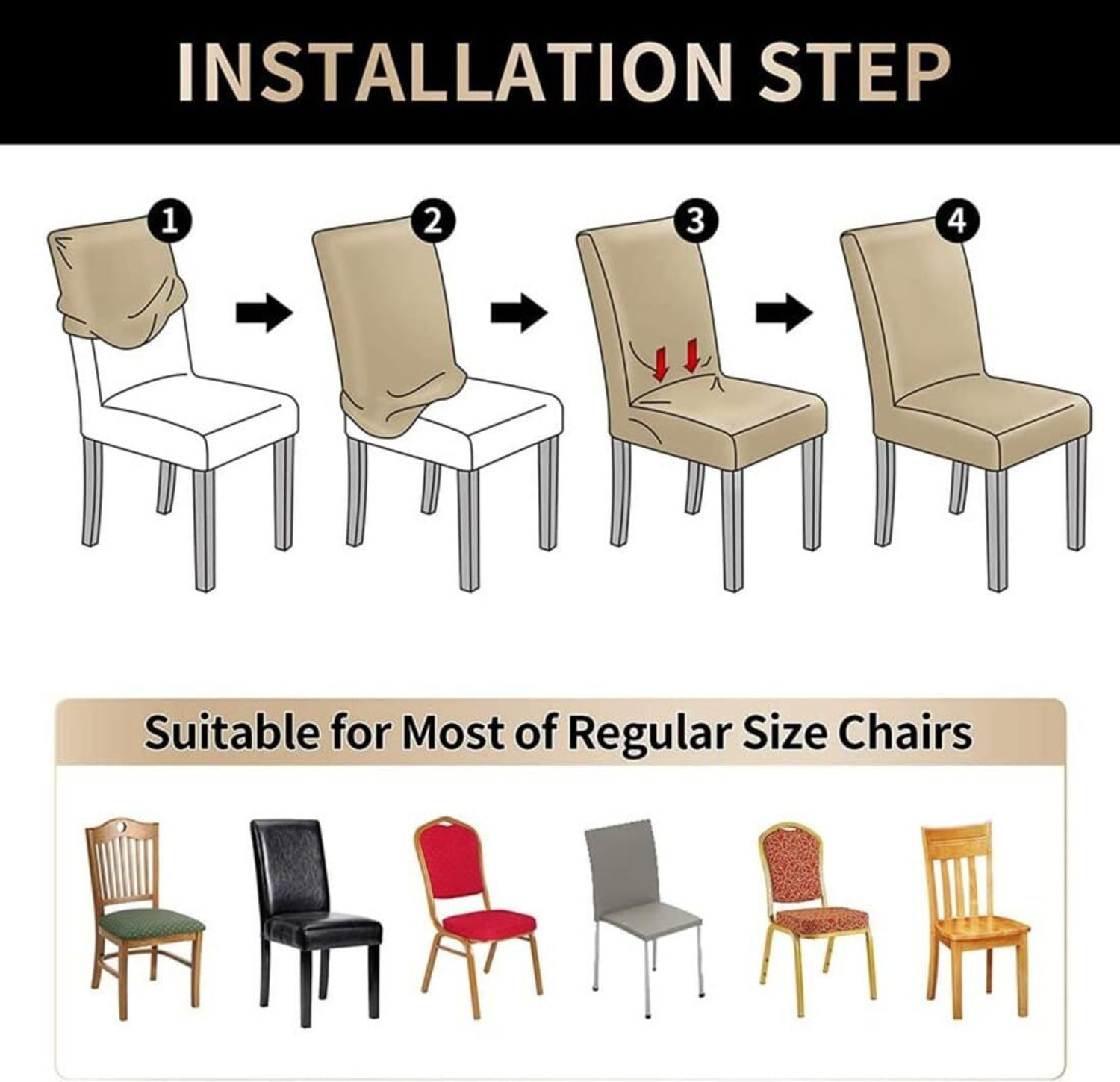 Image of Pinkleaf Polycotton 1 Seater Chair Plain Cover