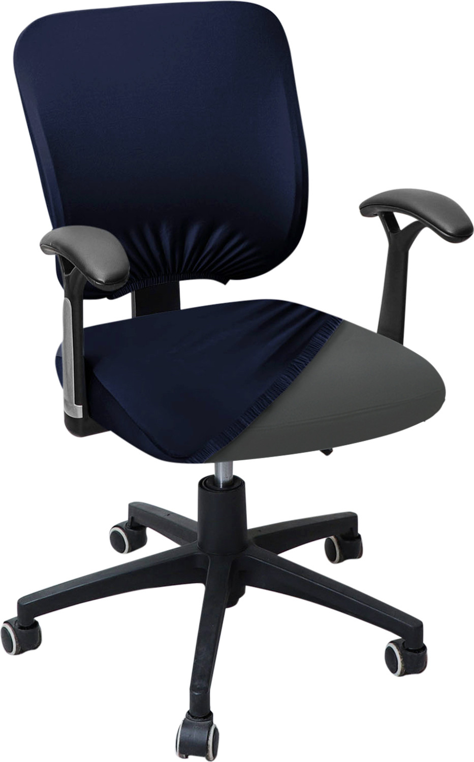 Image of HOKiPO Polyester 1 Seater Chair Plain Cover
