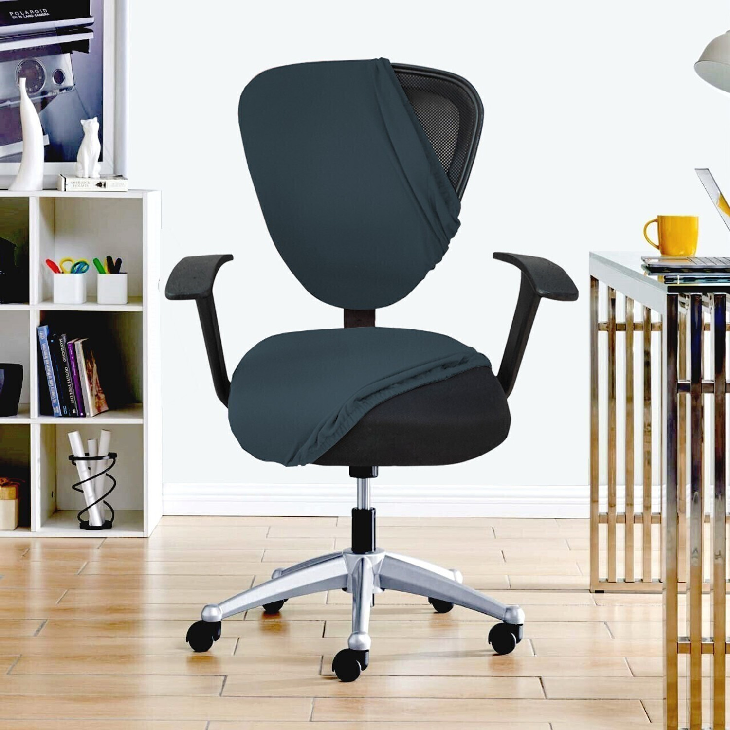 Image of LAZI Polycotton 1 Seater Chair Plain Cover