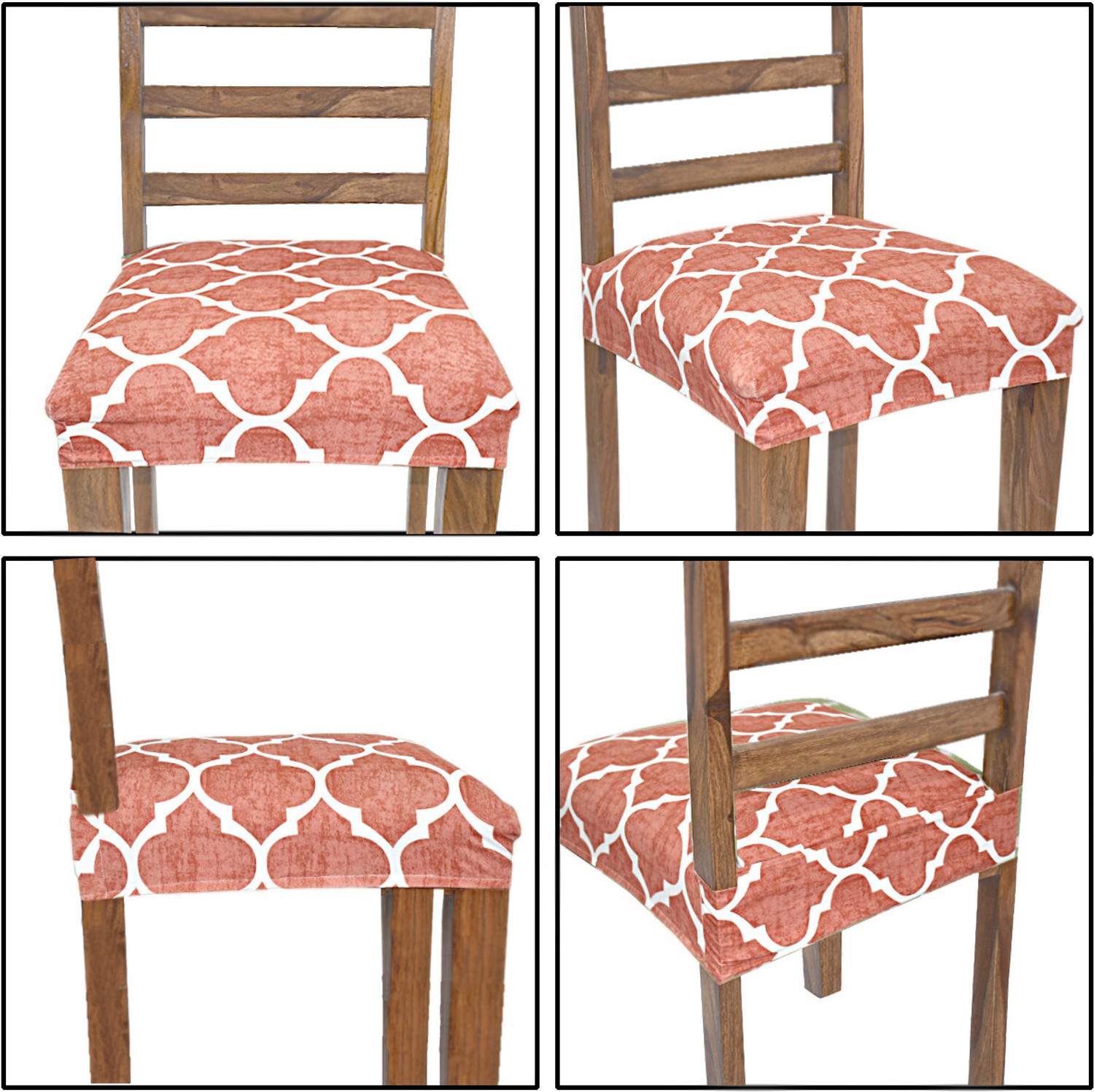 Image of ohello Polycotton 4 Seater Chair Printed Cover