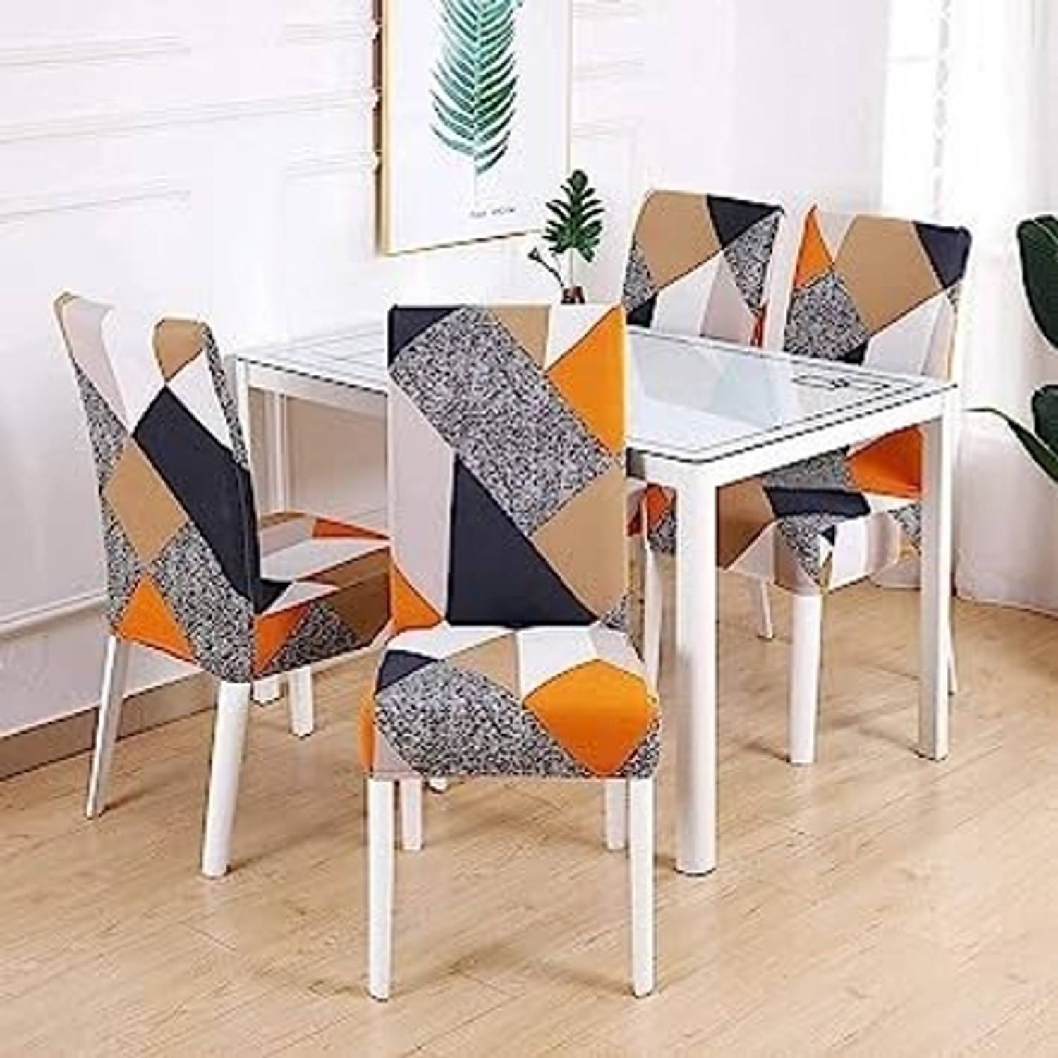 ADstore Polyester 1 Seater Chair Geometric Cover