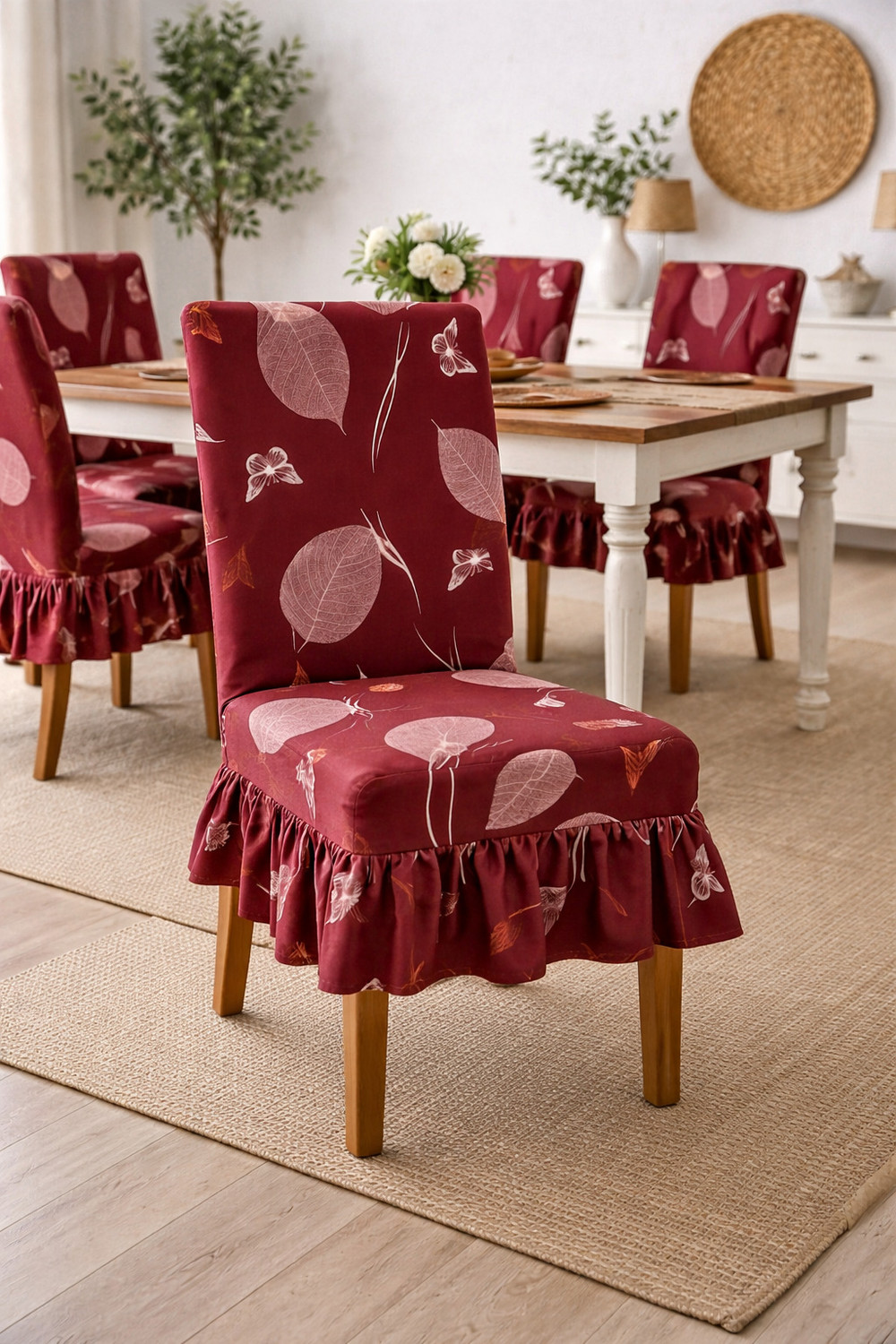Image of Hemmazo decor Polycotton 6 Seater Chair Printed Cover