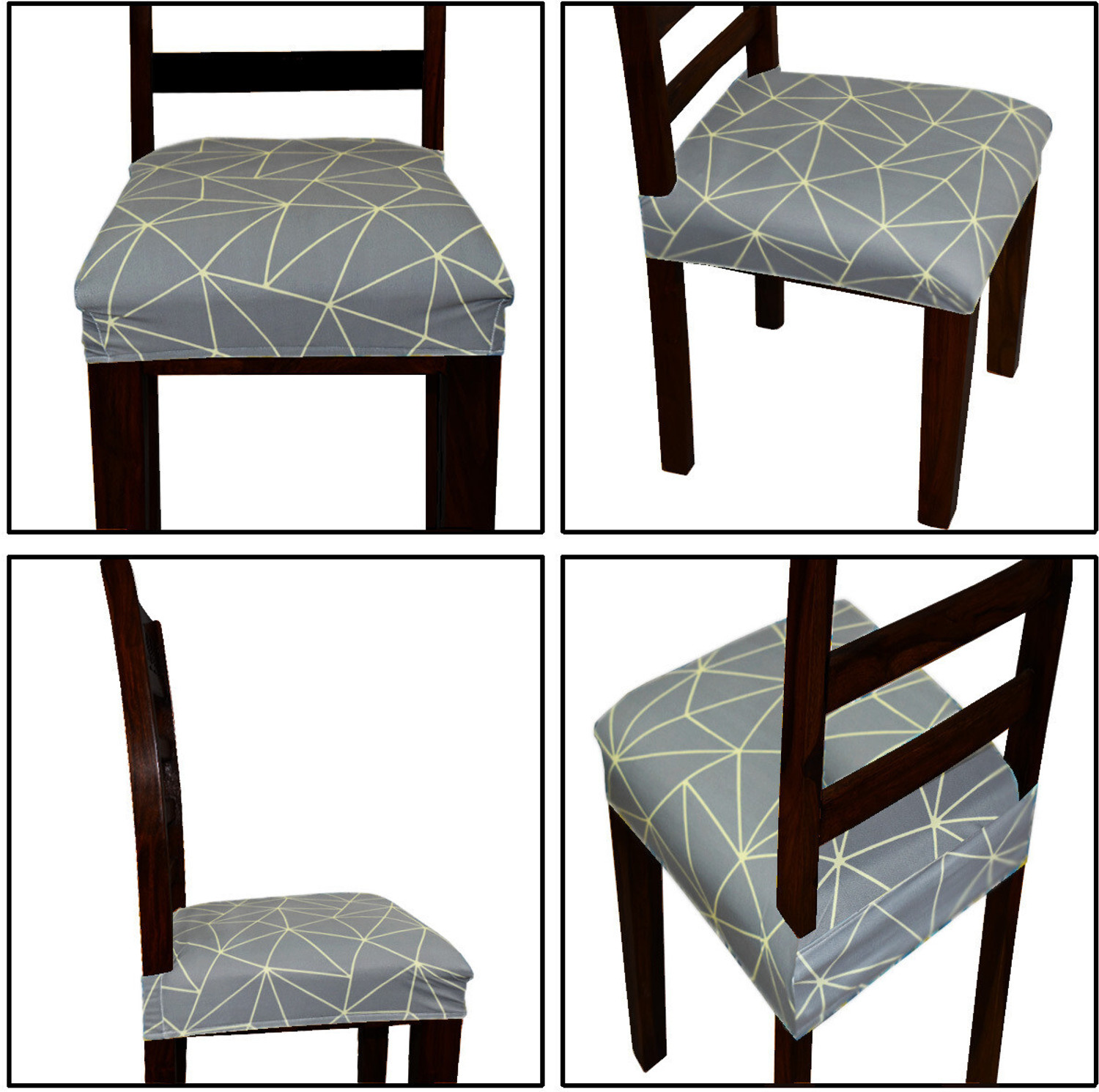 Image of ohello Polycotton 6 Seater Chair Printed Cover