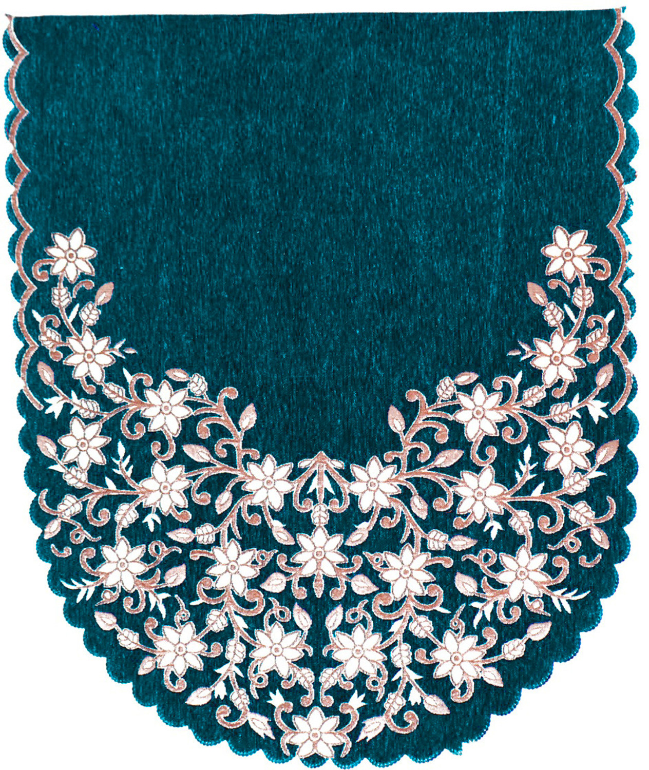 Image of Fashion Throw Chenille 2 Seater Sofa Floral Cover